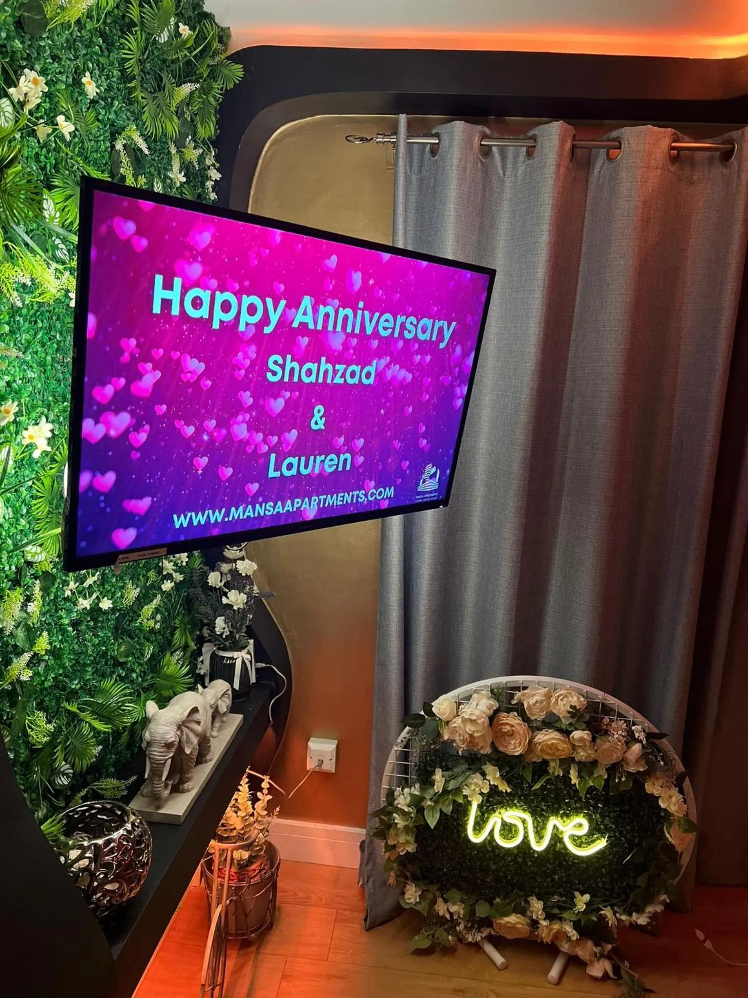 Living room in Livit Serviced Apartments