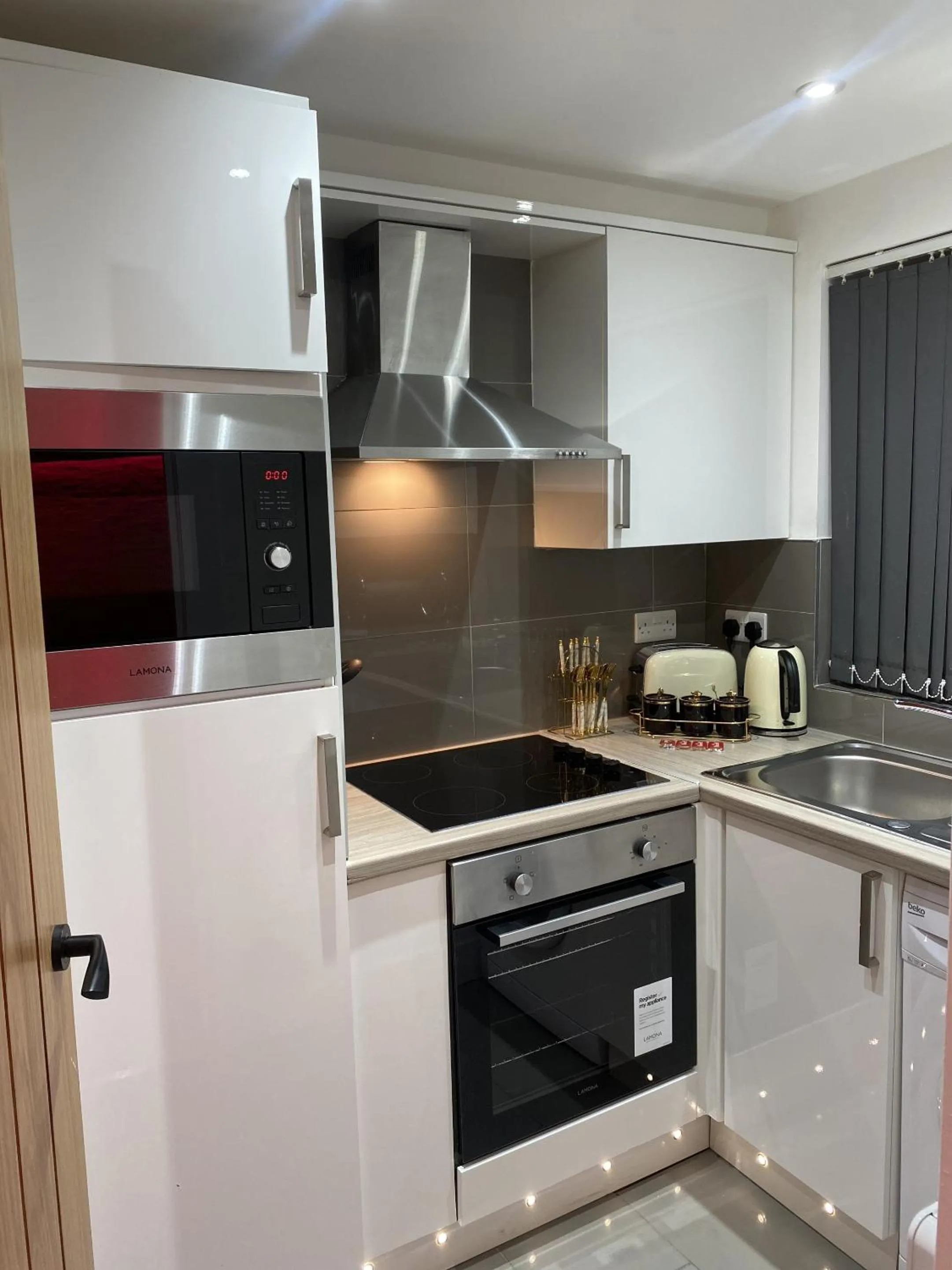 Kitchen or kitchenette in Livit Serviced Apartments