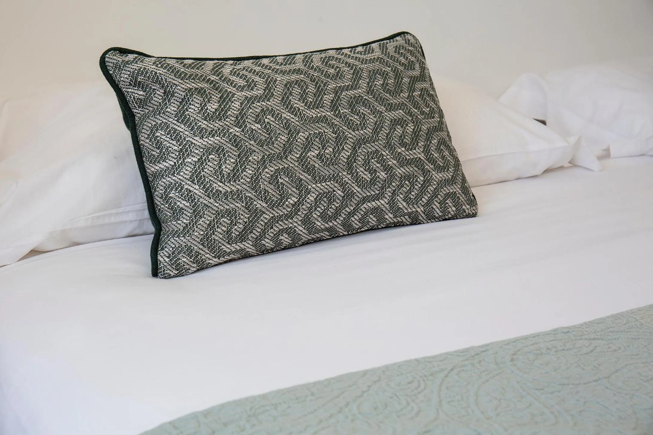 Decorative detail, Bed in Villa Miel