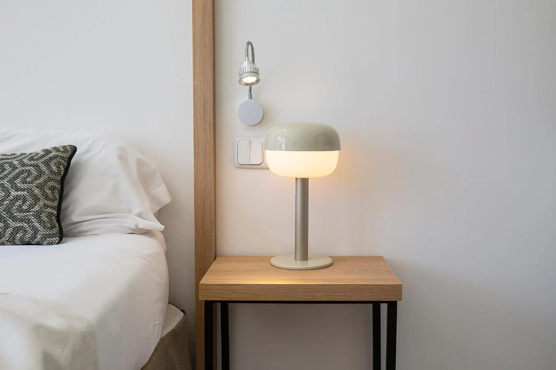 Decorative detail, Bed in Villa Miel