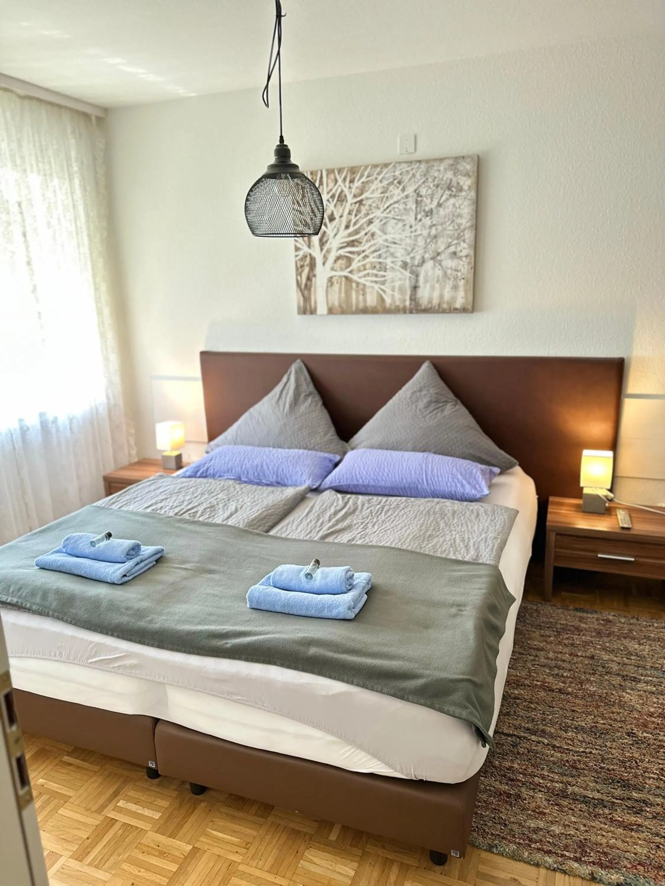 Bedroom, Bed in Eifel Quartier Pension und Gasthof "Em Gardestüffje"