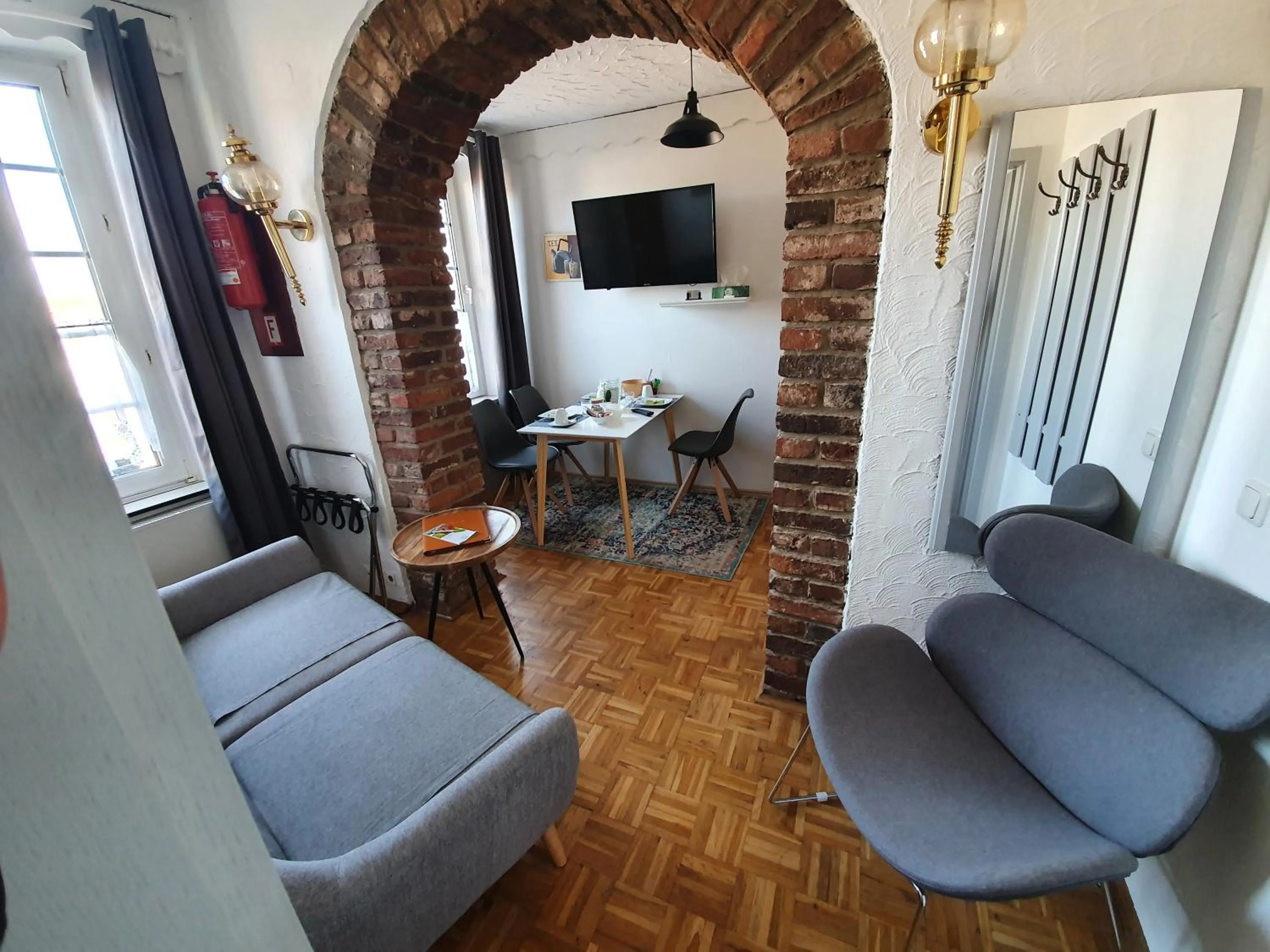 Living room in Eifel Quartier Pension und Gasthof "Em Gardestüffje"