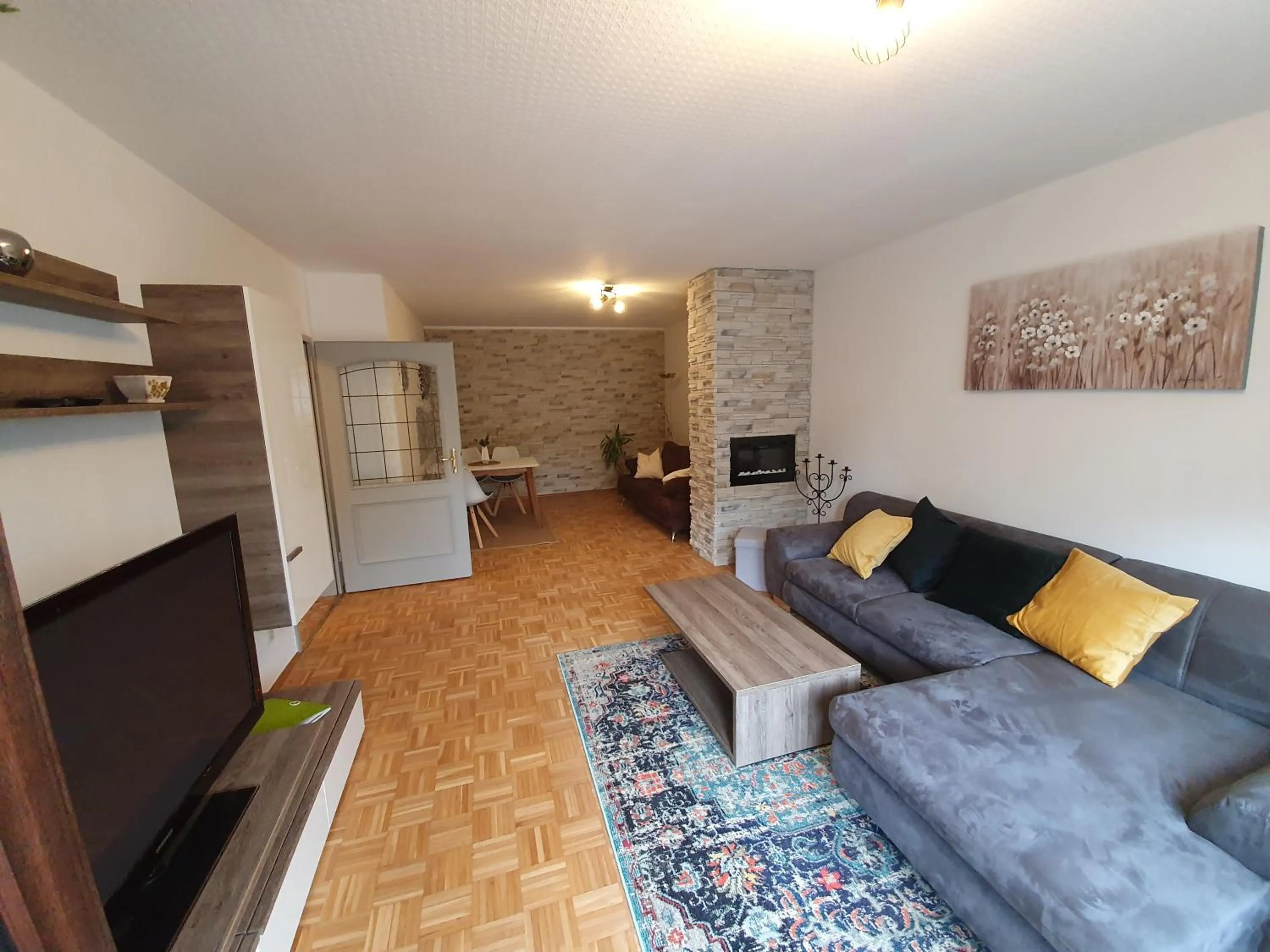 Living room in Eifel Quartier Pension und Gasthof "Em Gardestüffje"
