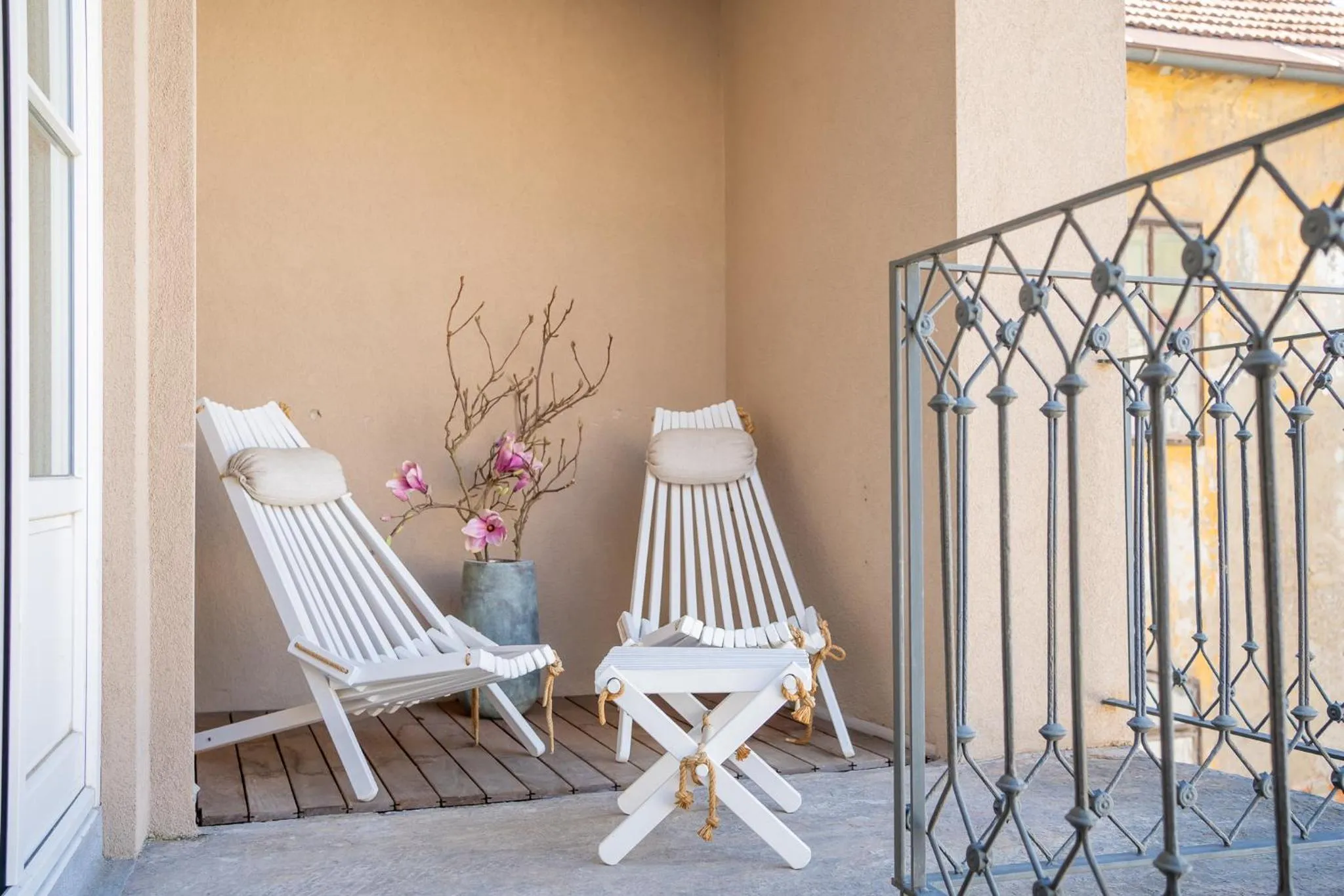 Balcony/Terrace in Hotel Maribor, City apartments