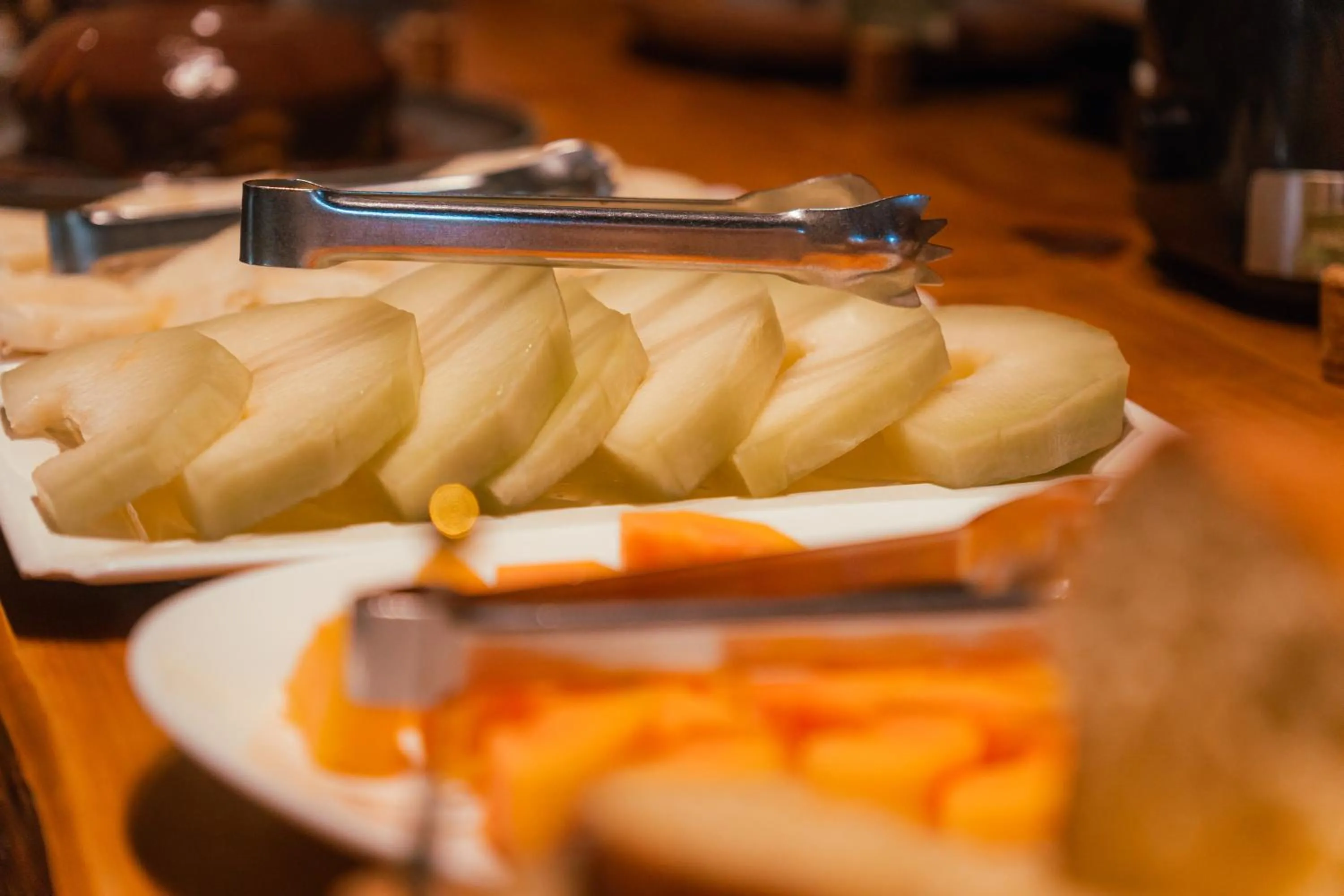 Buffet breakfast in Pousada das Pedras