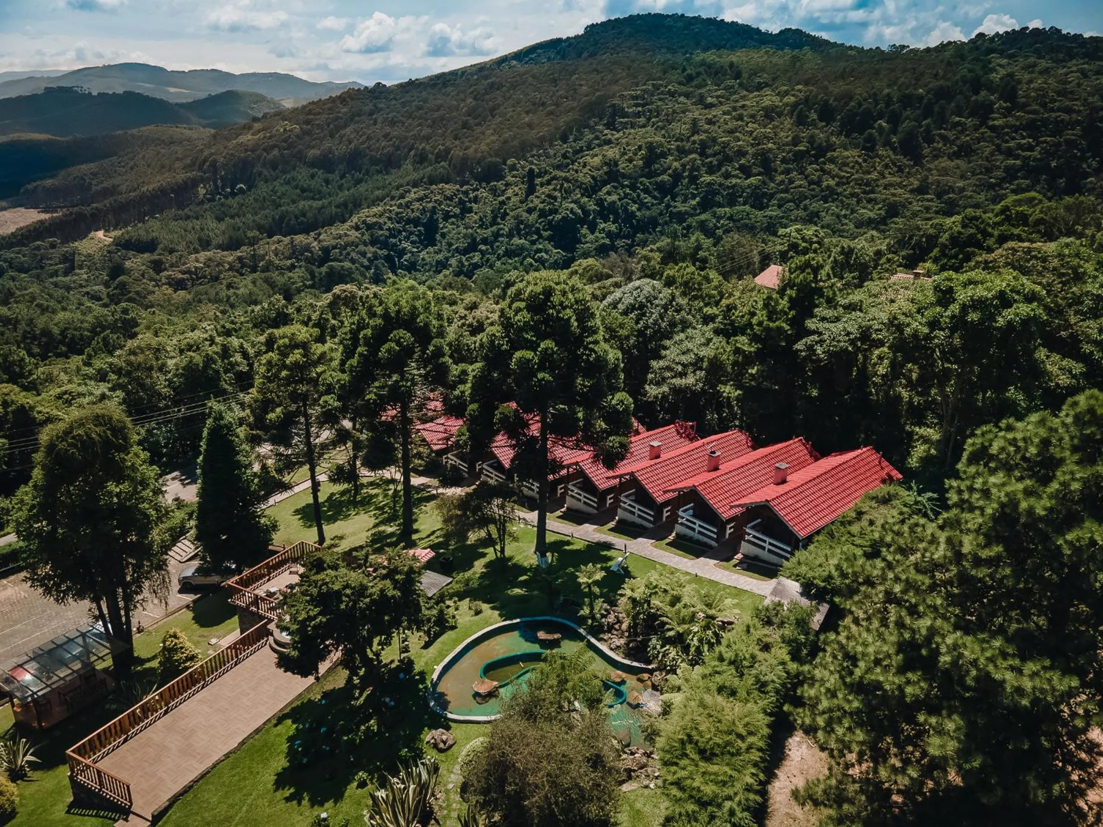 Bird's eye view in Pousada das Pedras