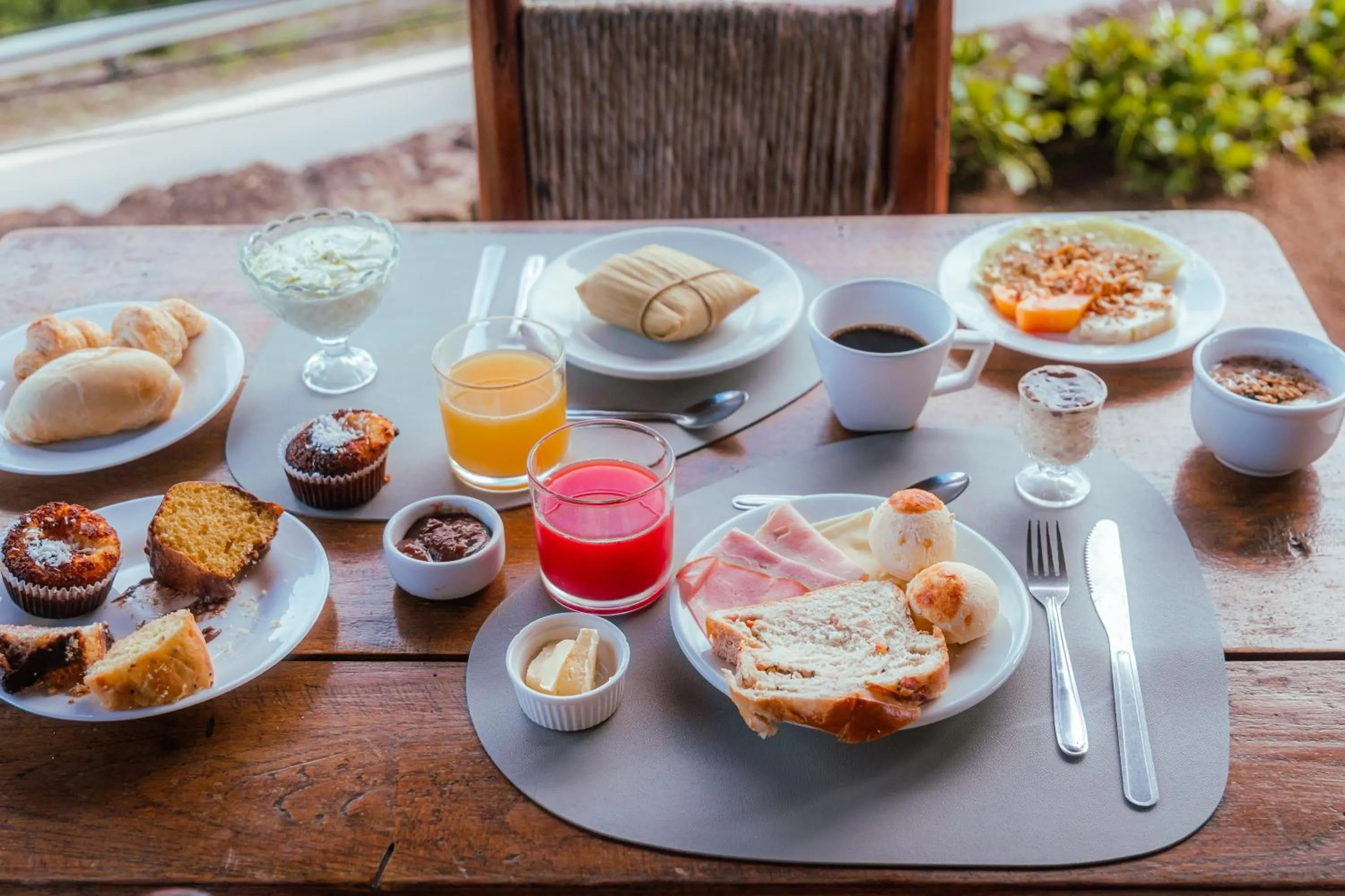 Breakfast in Pousada das Pedras