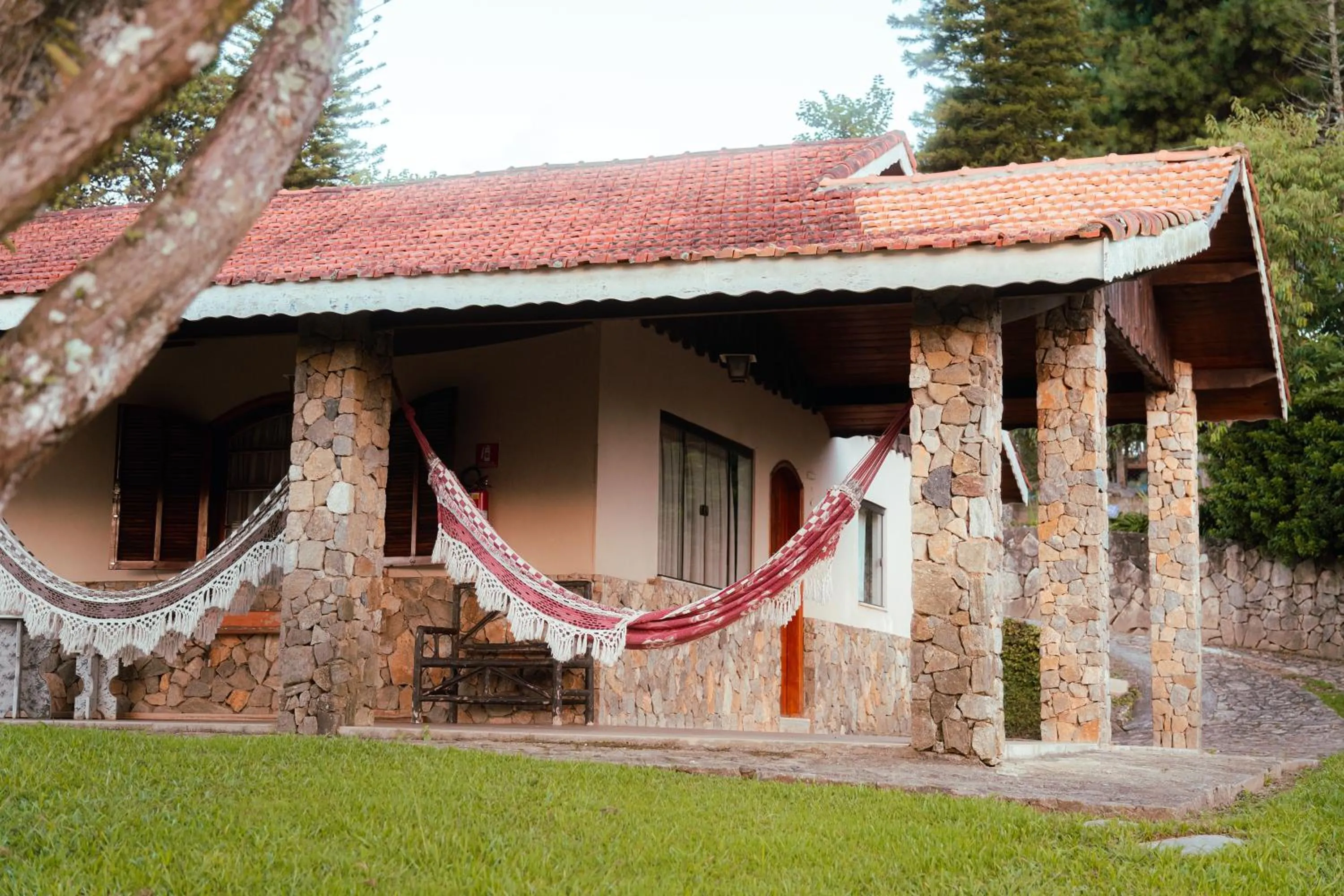 Garden view in Pousada das Pedras