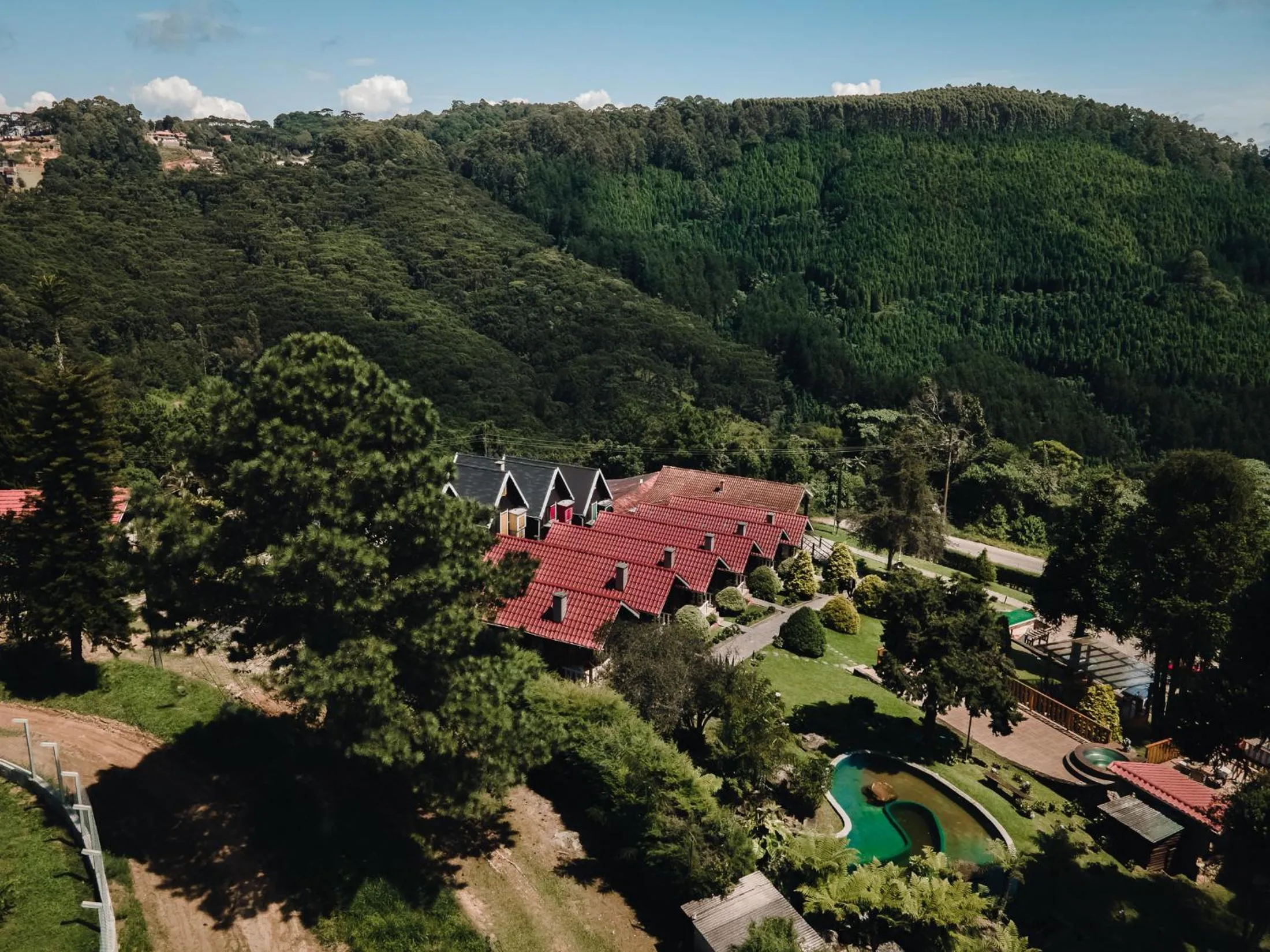 Bird's eye view in Pousada das Pedras