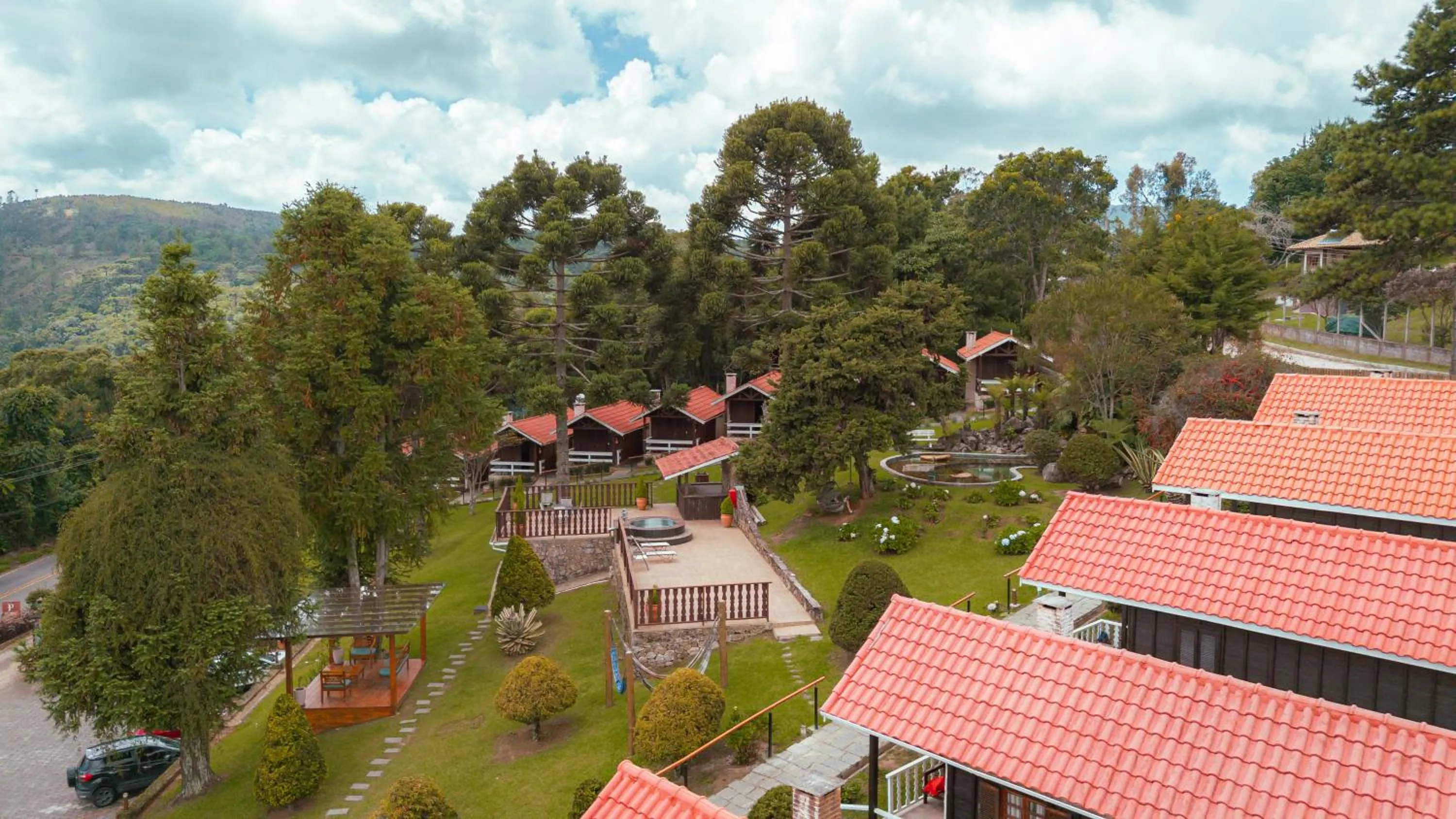 Bird's eye view in Pousada das Pedras