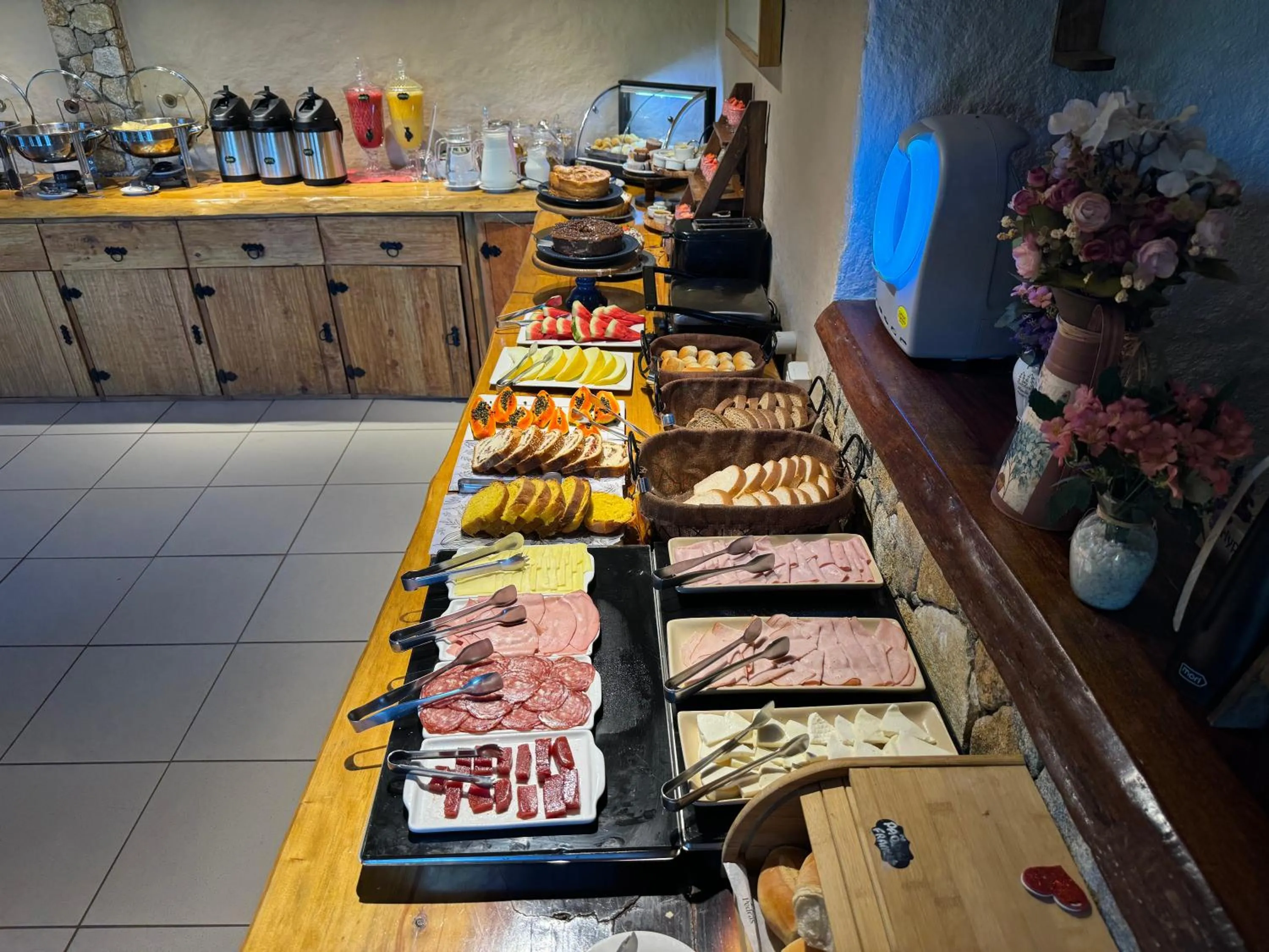 Breakfast in Pousada das Pedras
