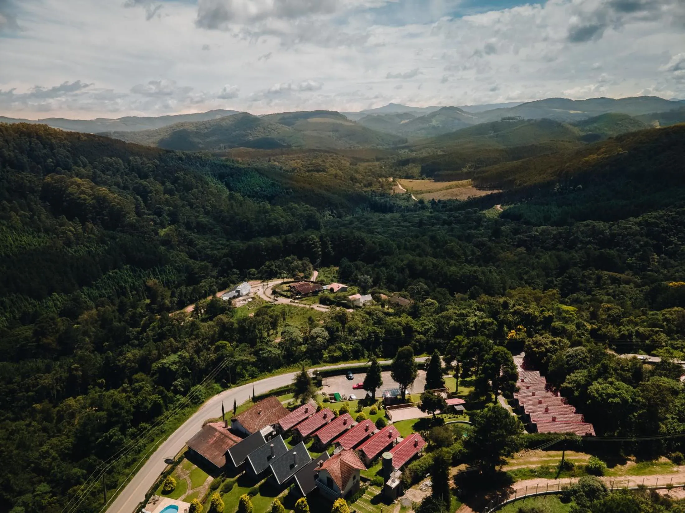 Bird's eye view in Pousada das Pedras
