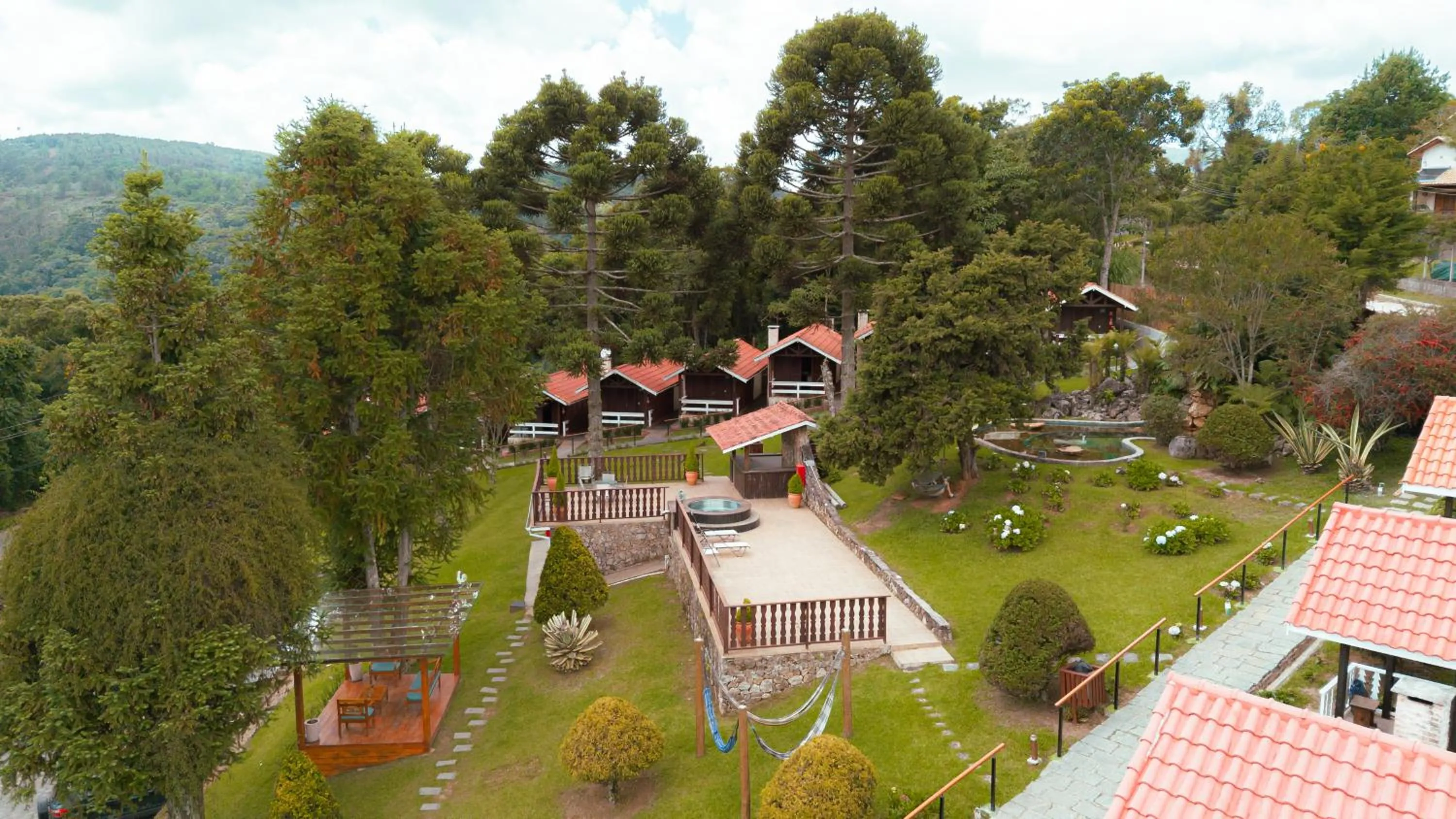 Bird's eye view in Pousada das Pedras