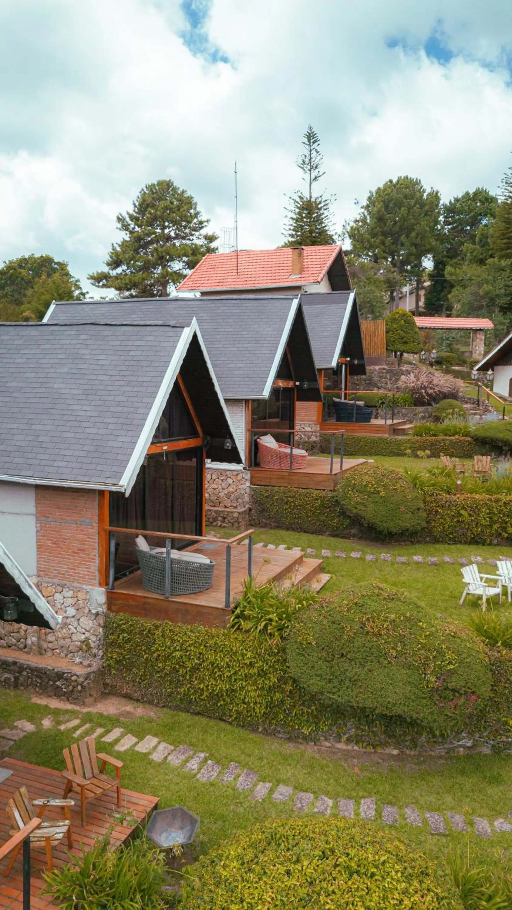 Garden in Pousada das Pedras
