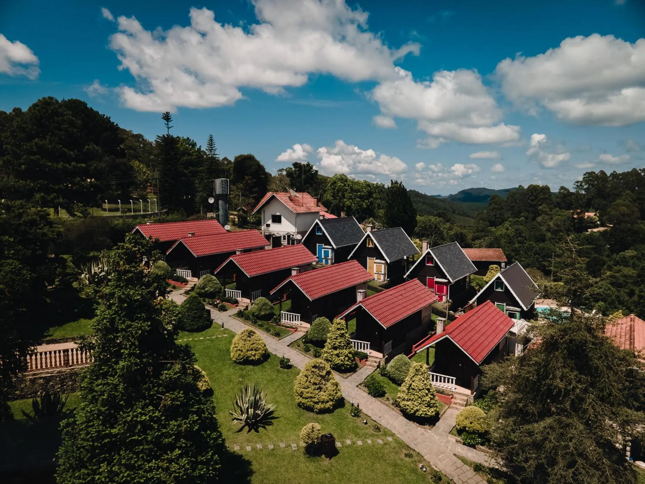 Bird's eye view in Pousada das Pedras