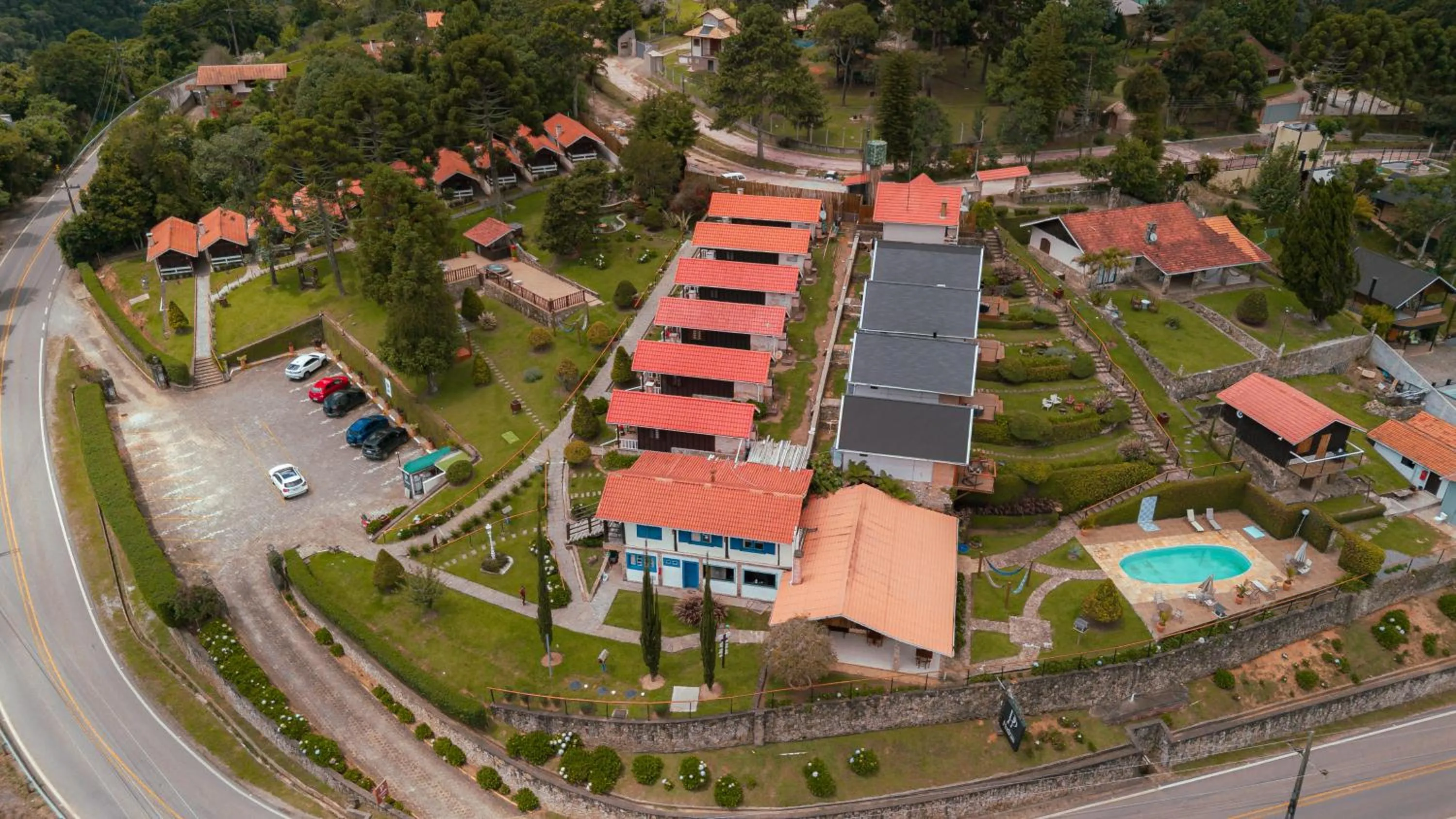 Bird's eye view in Pousada das Pedras