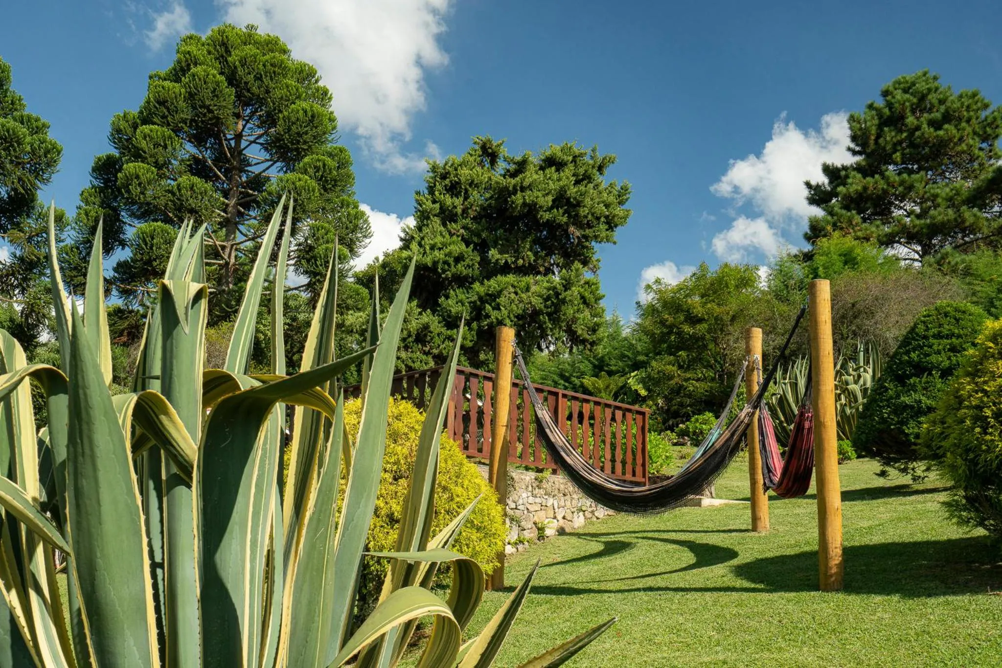Garden in Pousada das Pedras