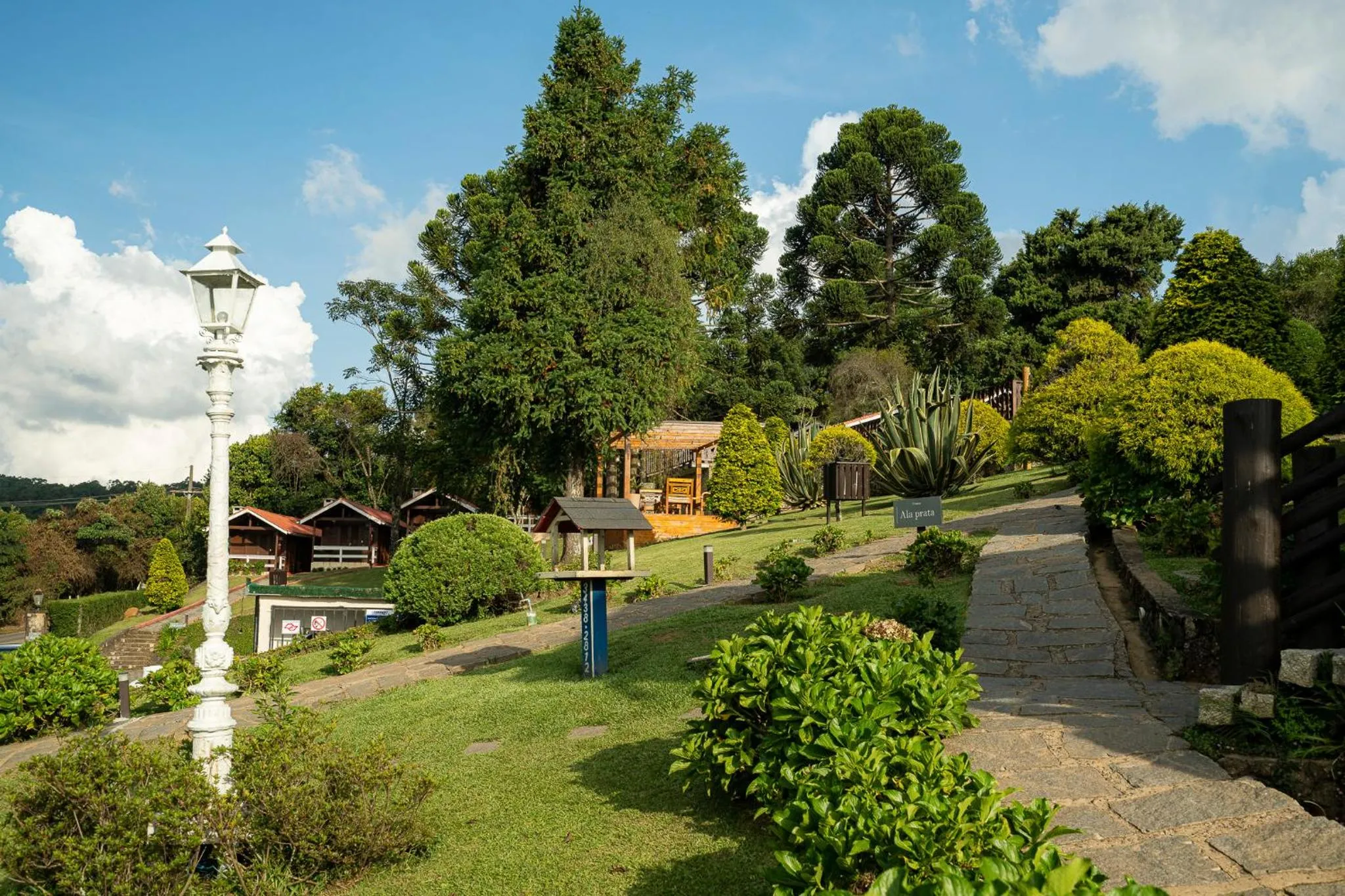 Garden in Pousada das Pedras