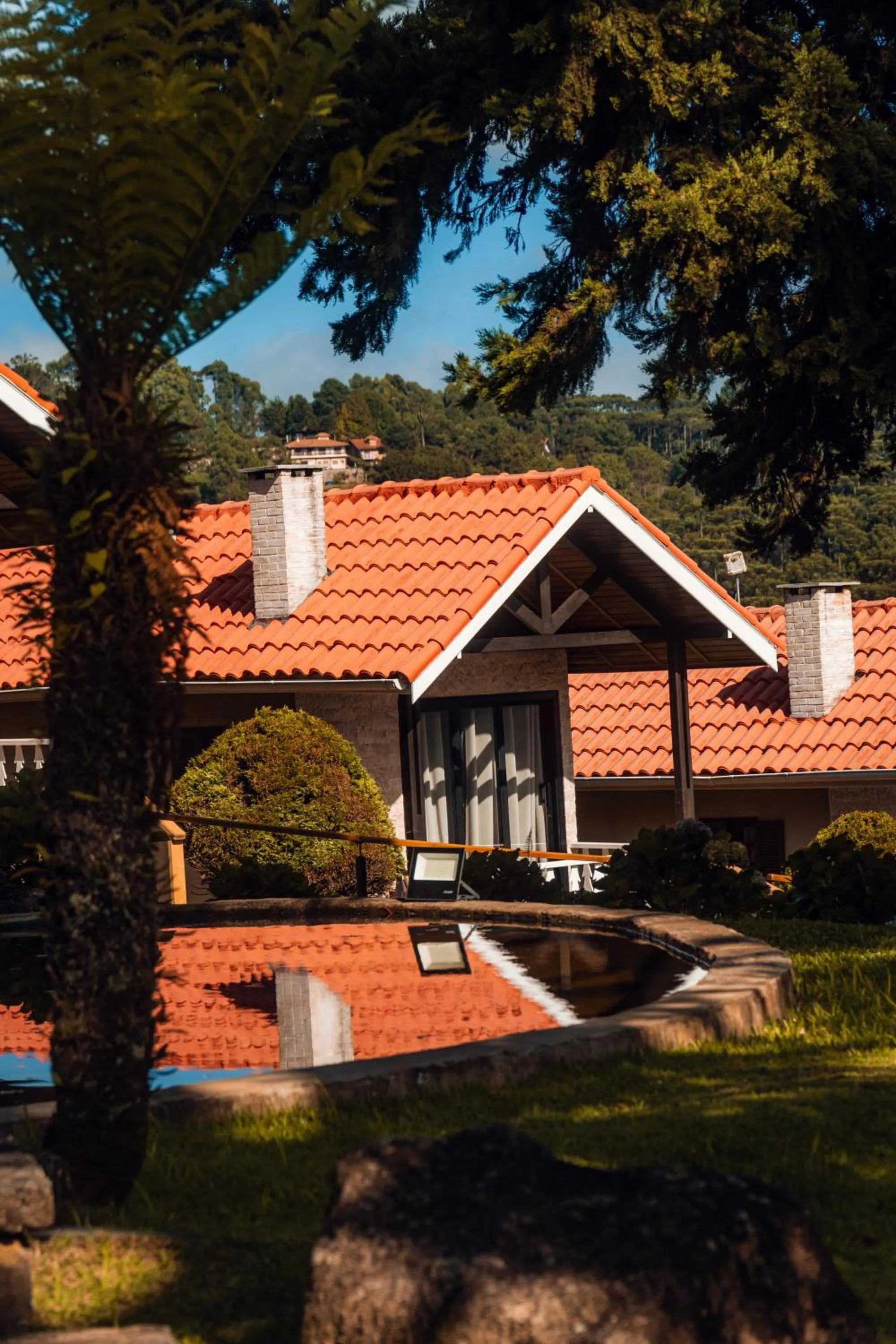 Garden view in Pousada das Pedras
