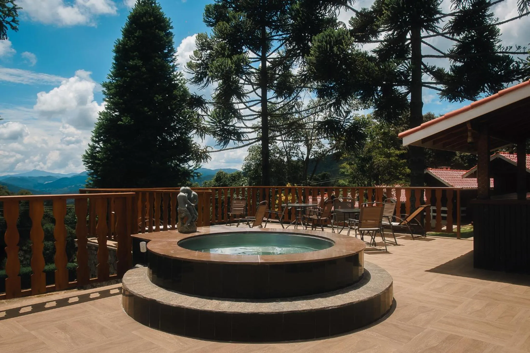 Hot Tub in Pousada das Pedras