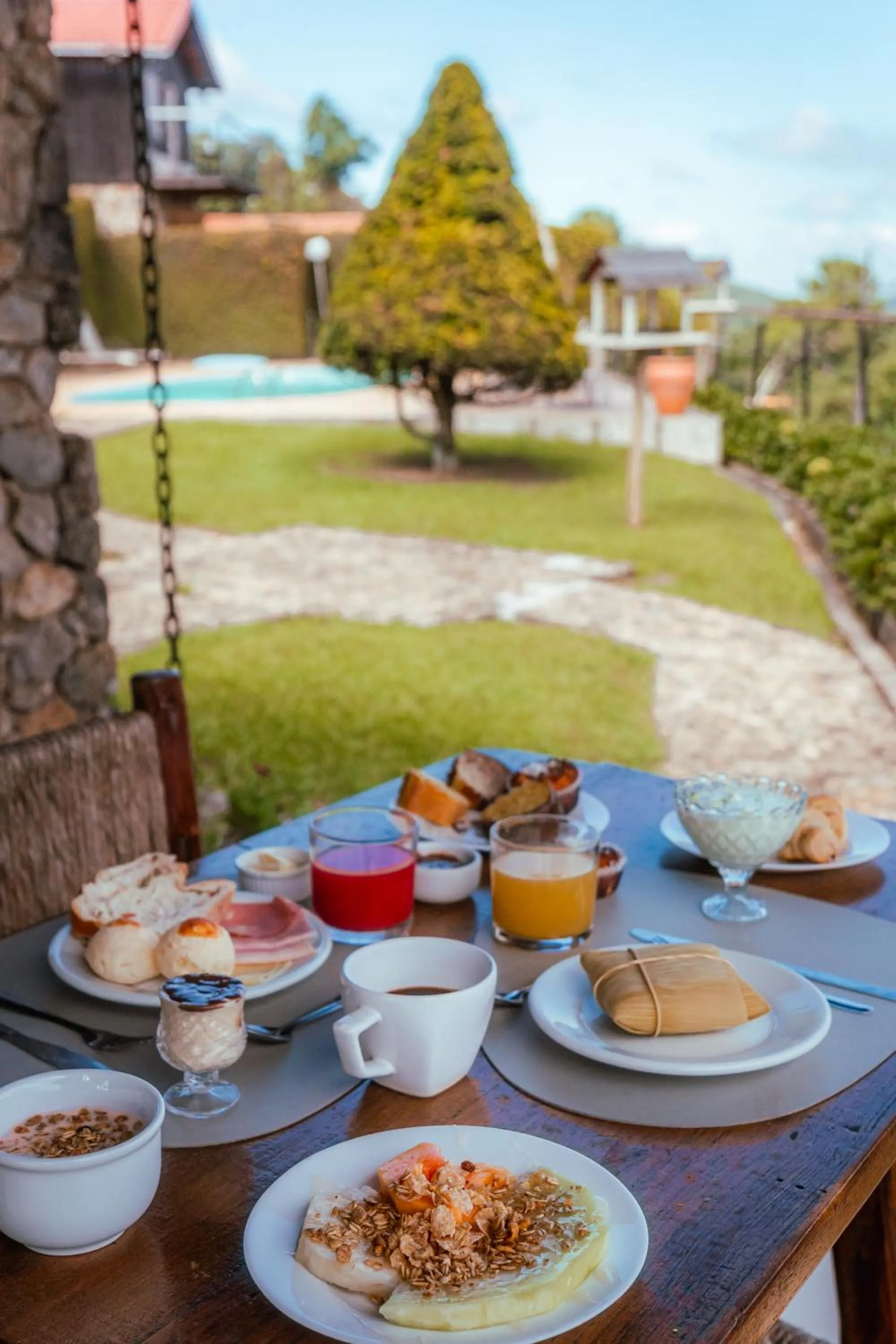 Breakfast in Pousada das Pedras
