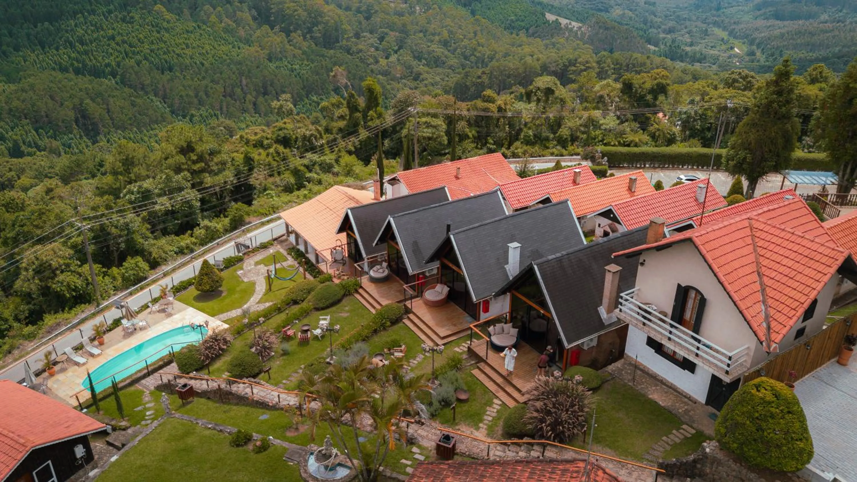 Bird's eye view in Pousada das Pedras