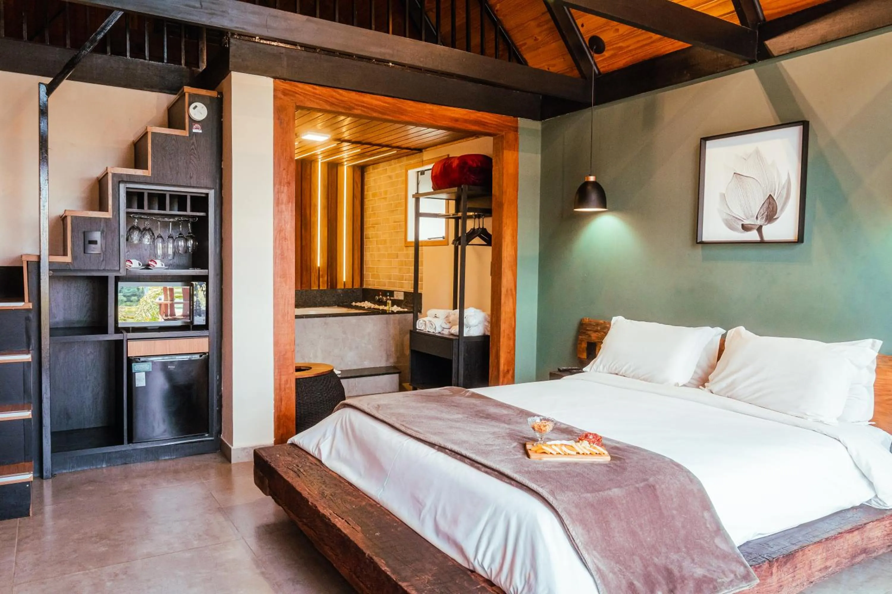 Photo of the whole room, Bed in Pousada das Pedras
