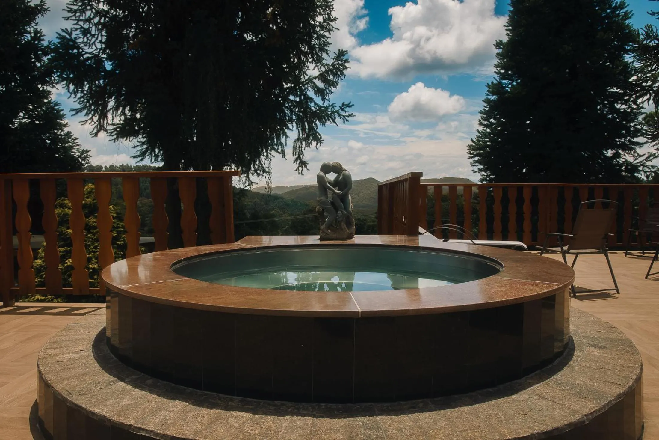 Hot Tub in Pousada das Pedras