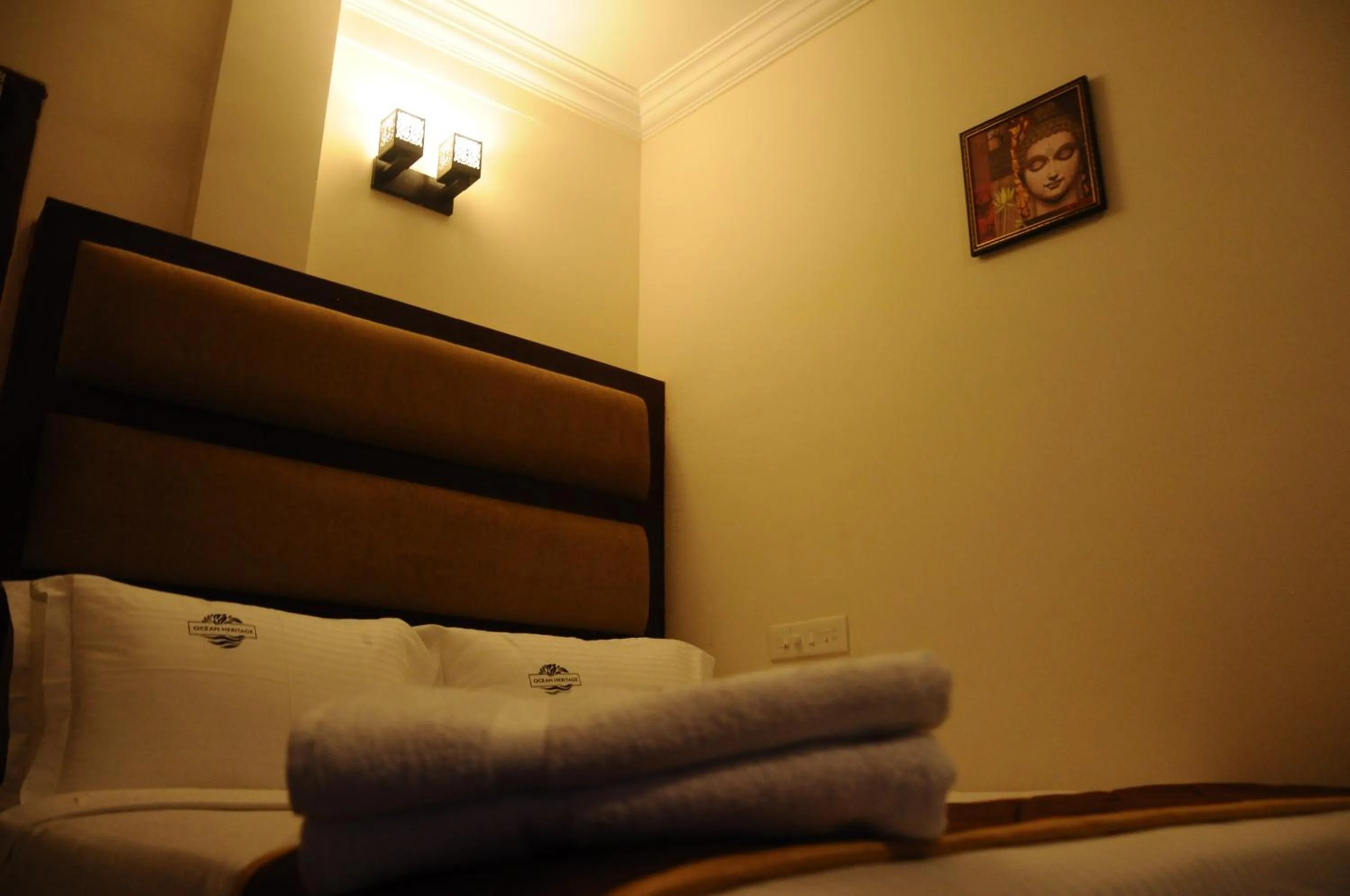 Bed in Hotel Ocean Heritage