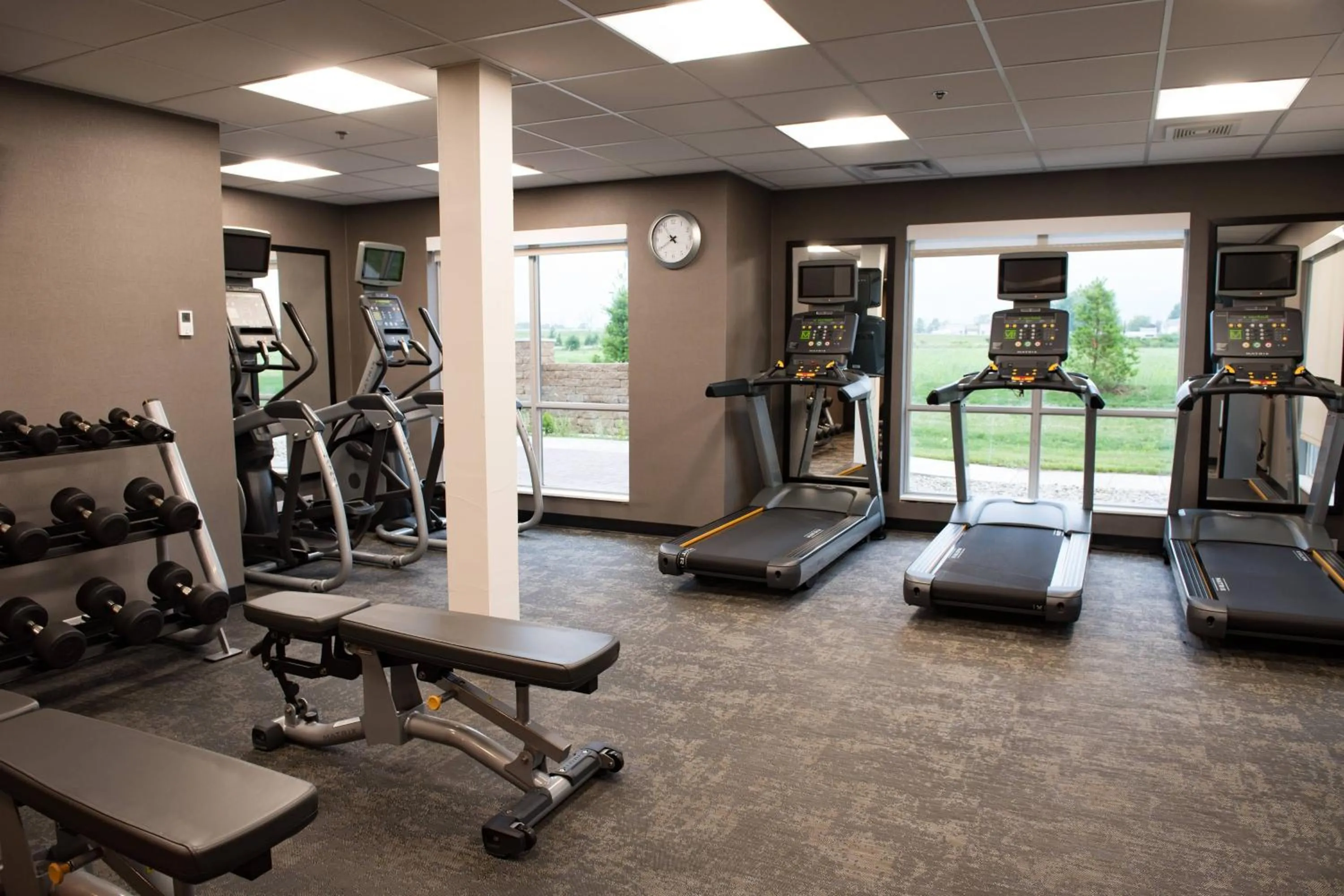 Fitness centre/facilities in Fairfield Inn & Suites by Marriott Anderson