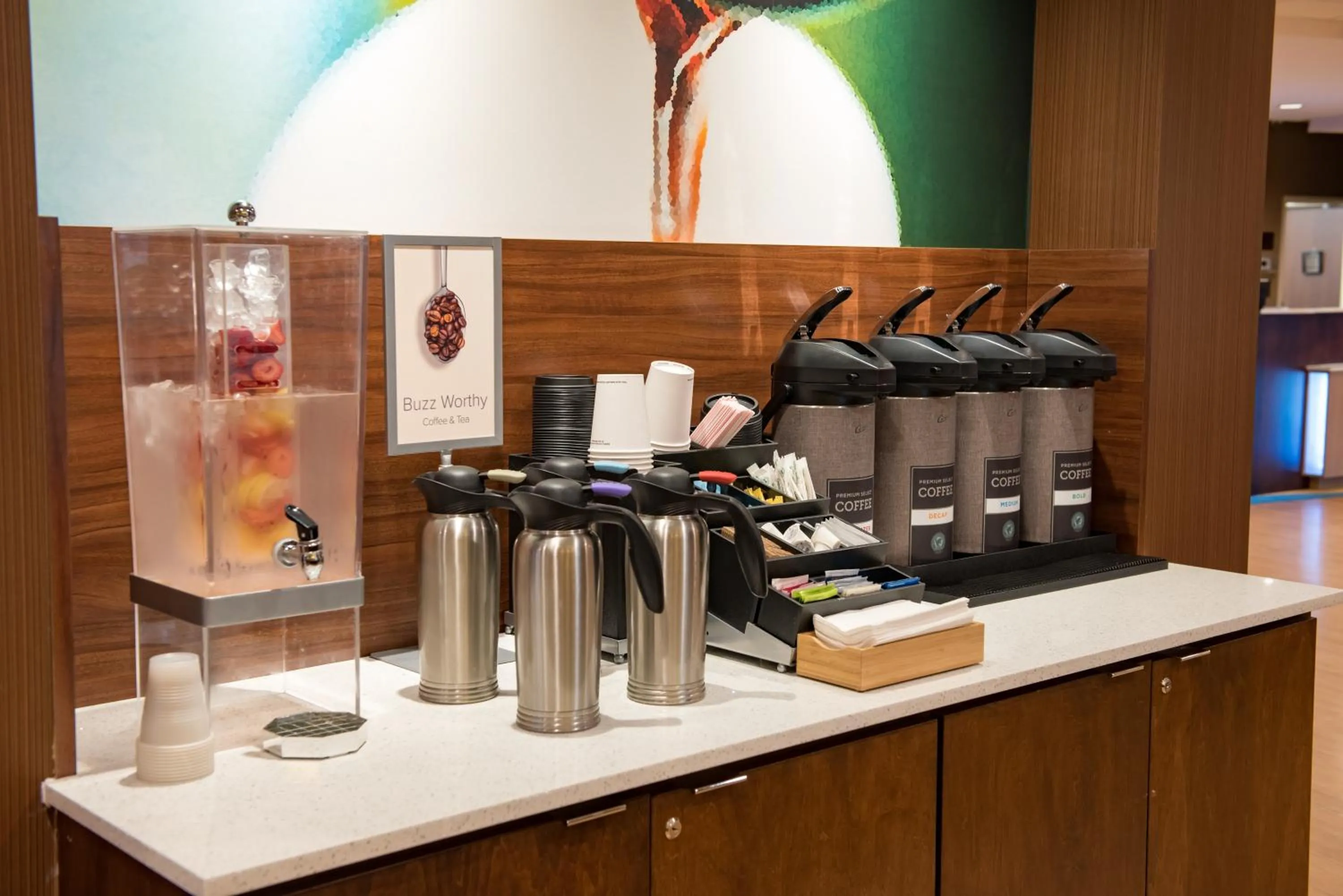 Coffee/tea facilities in Fairfield Inn & Suites by Marriott Anderson