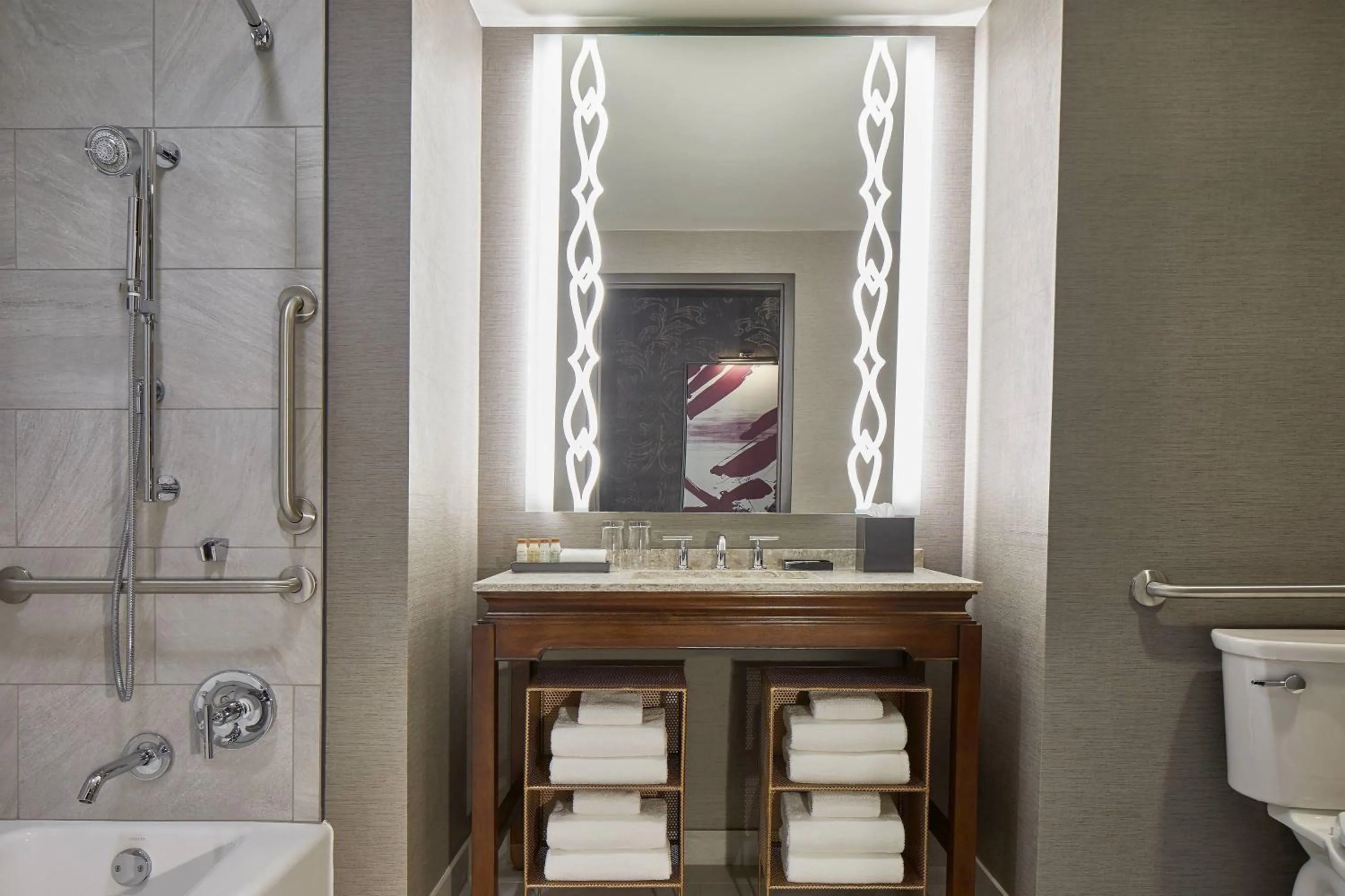 Bathroom in Renaissance Dallas at Plano Legacy West Hotel