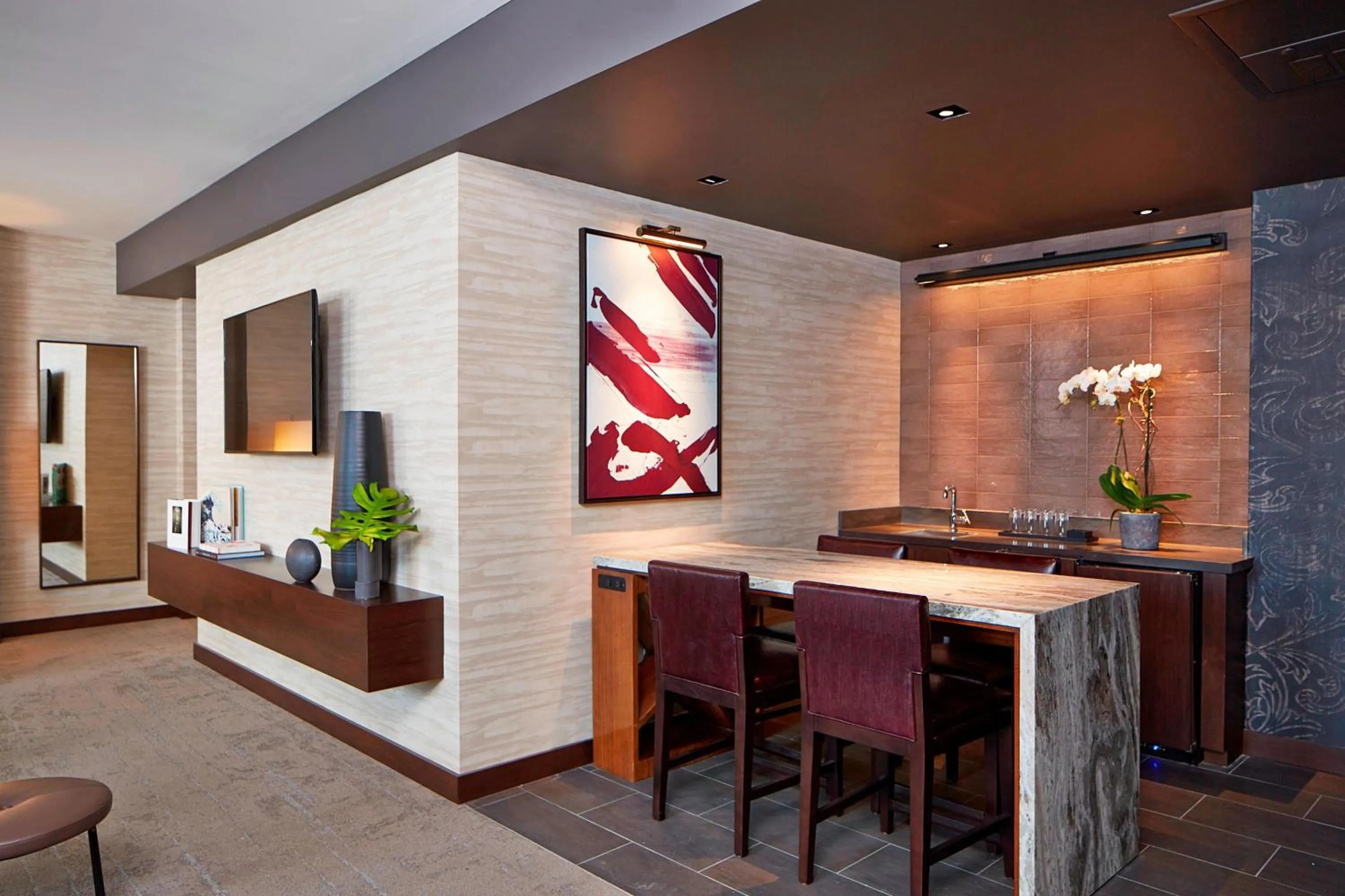 Photo of the whole room in Renaissance Dallas at Plano Legacy West Hotel