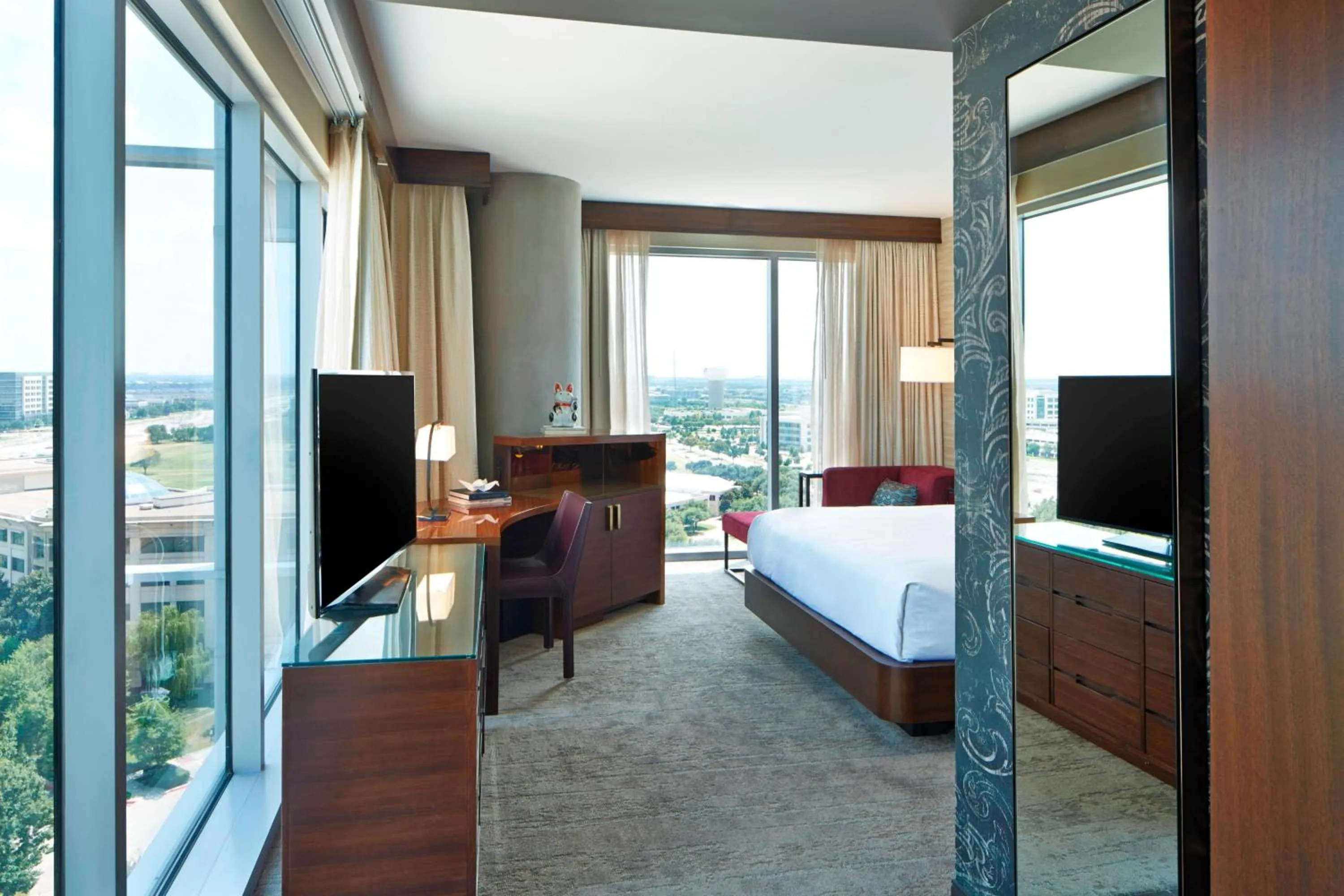 Photo of the whole room, Bed in Renaissance Dallas at Plano Legacy West Hotel