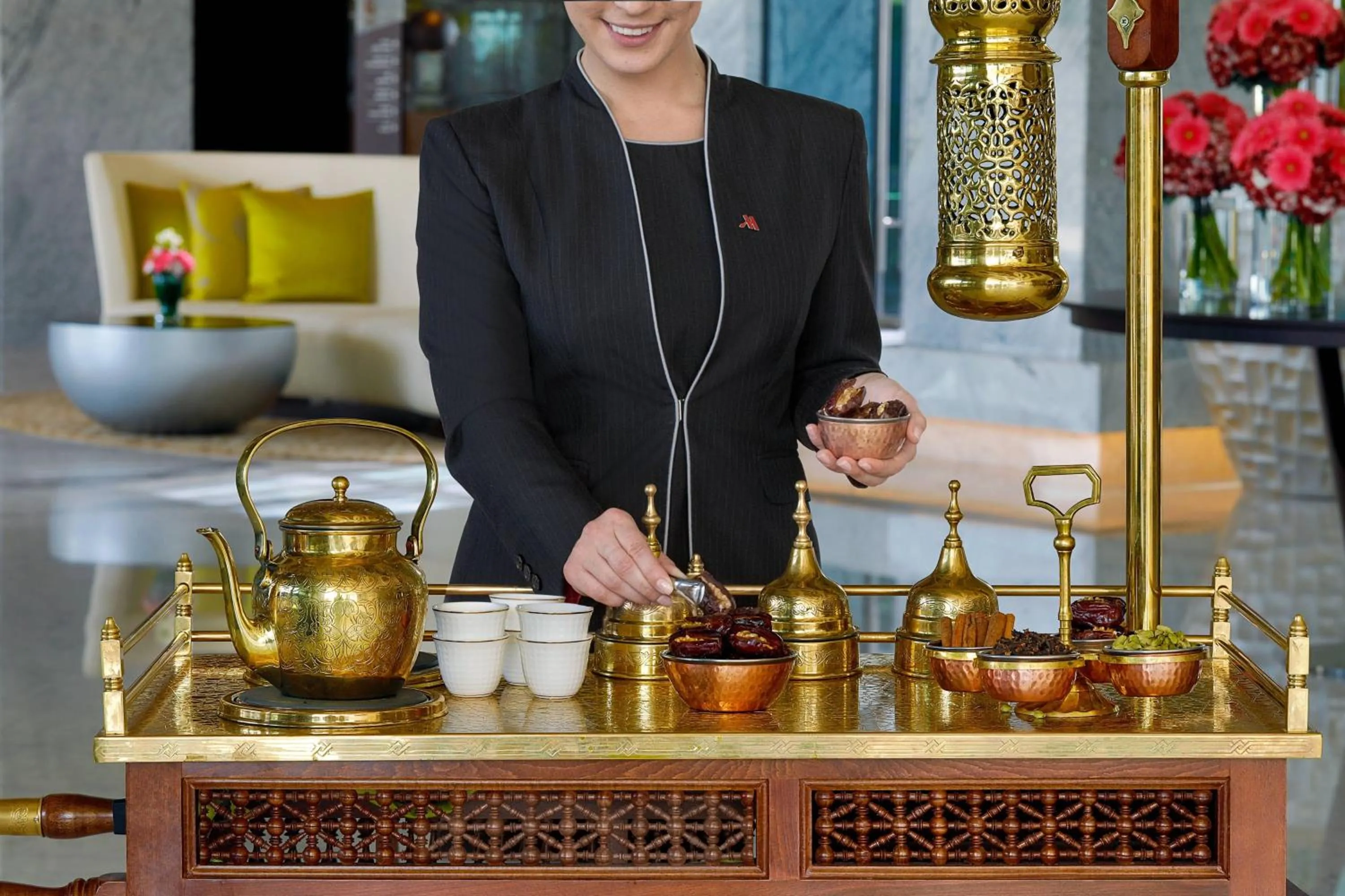 Lobby or reception in Marriott Hotel Al Forsan, Abu Dhabi