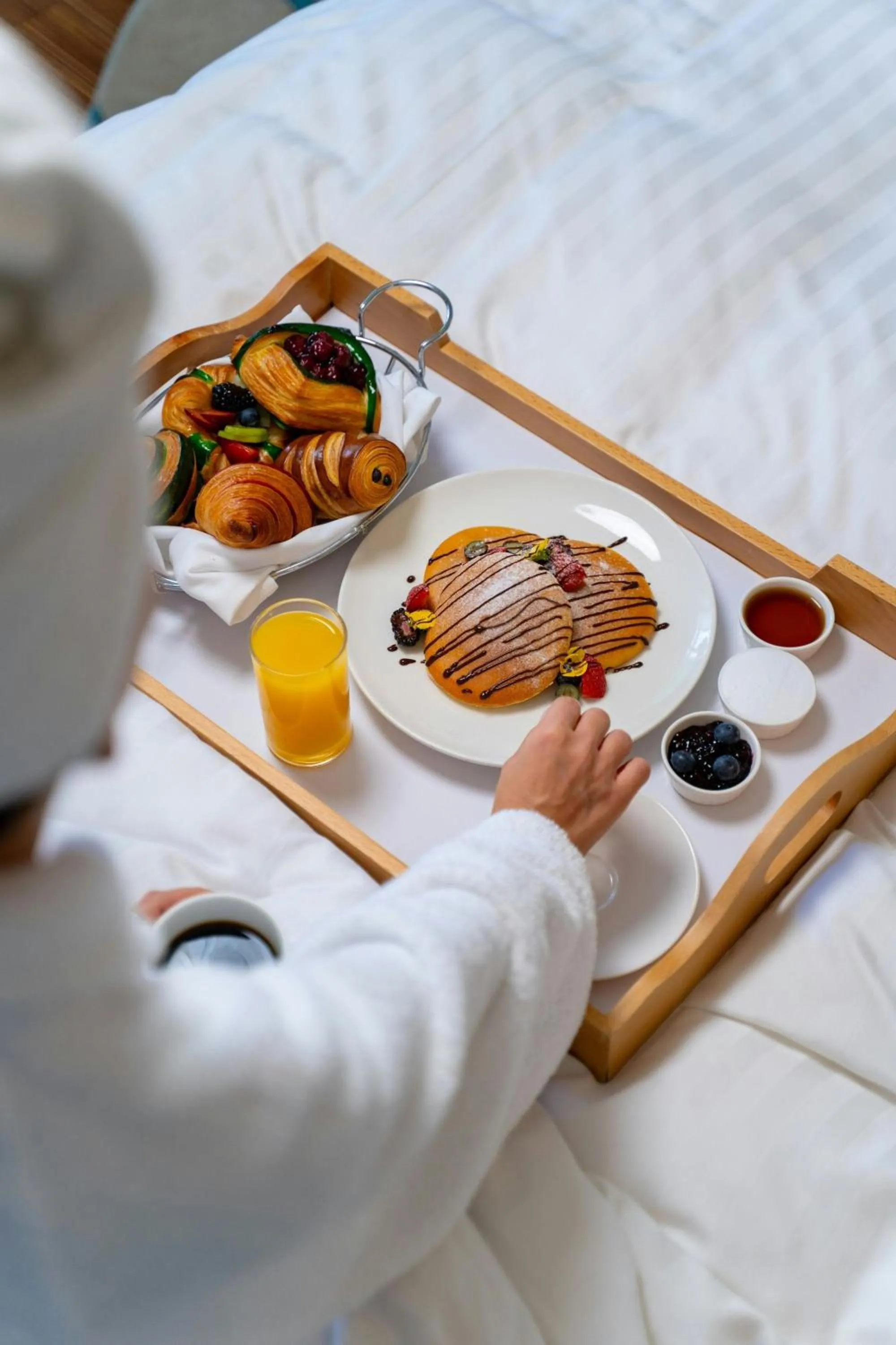 Breakfast in Marriott Hotel Al Forsan, Abu Dhabi