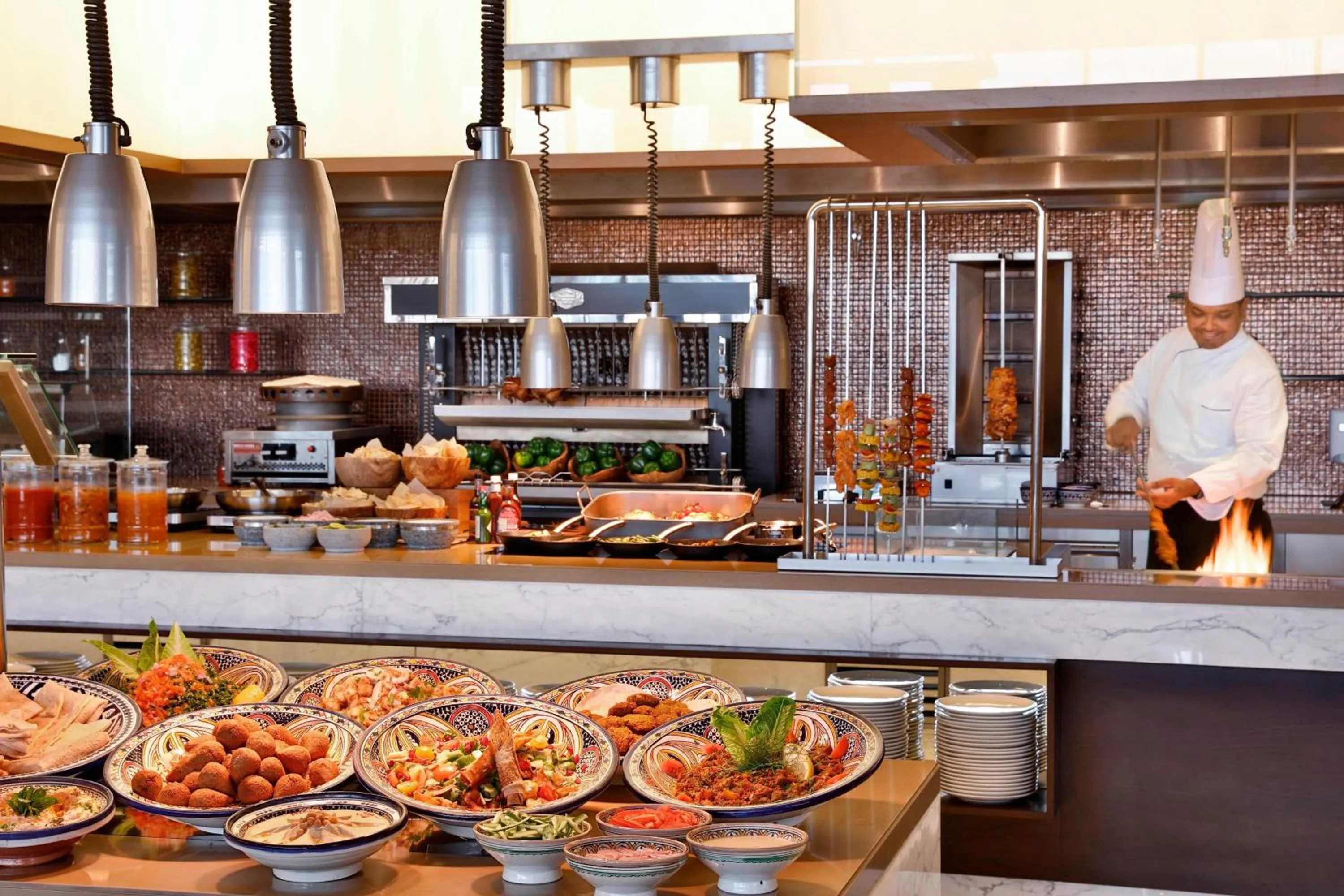 Restaurant/places to eat in Marriott Hotel Al Forsan, Abu Dhabi