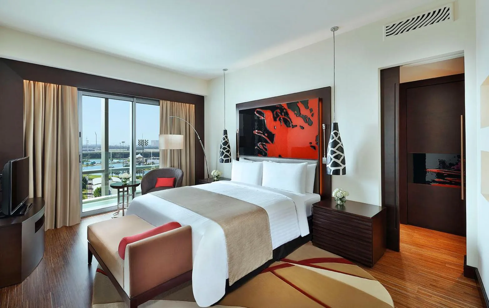 Bedroom, Bed in Marriott Hotel Al Forsan, Abu Dhabi