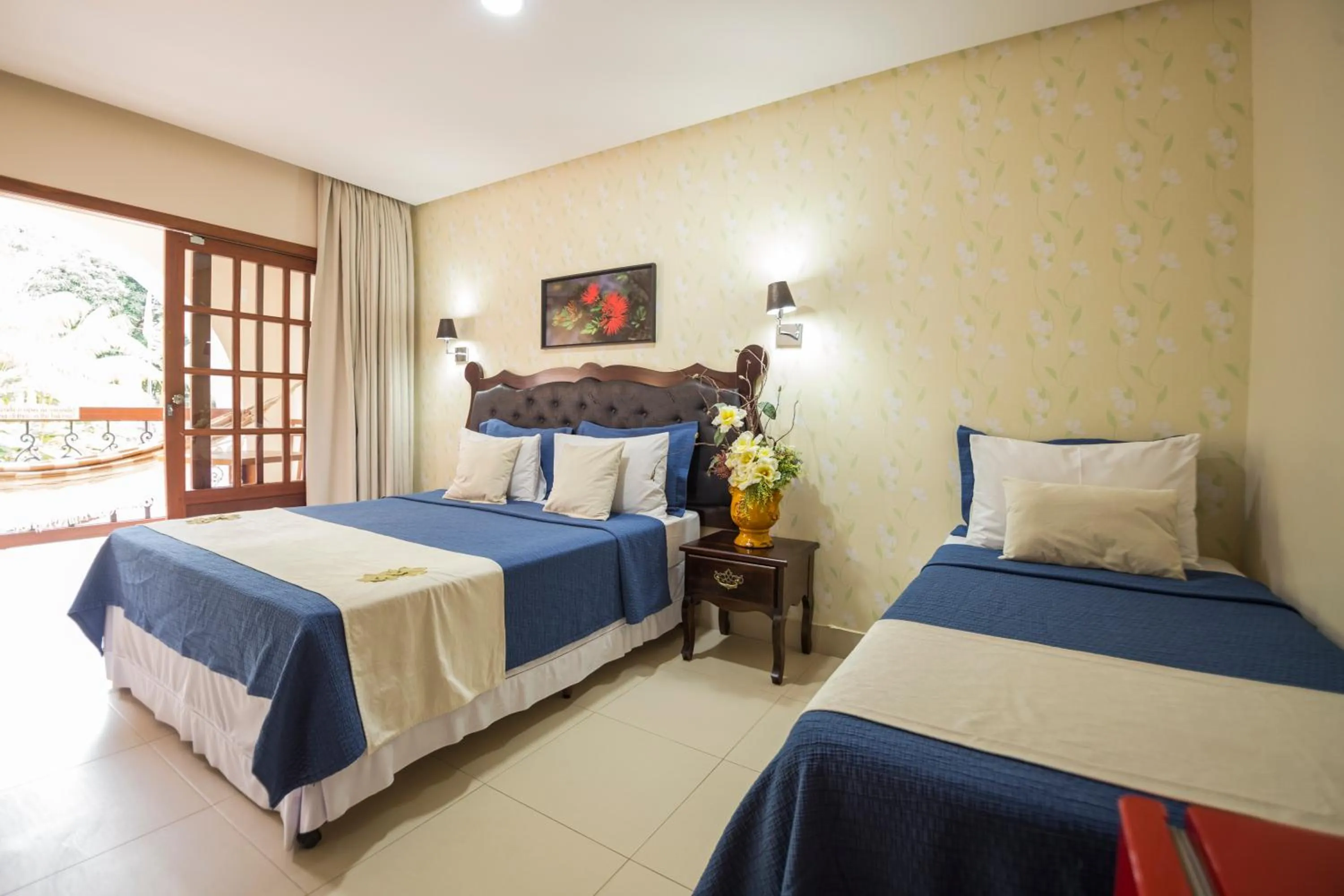 Bed in Terra dos Diamantes Hotel