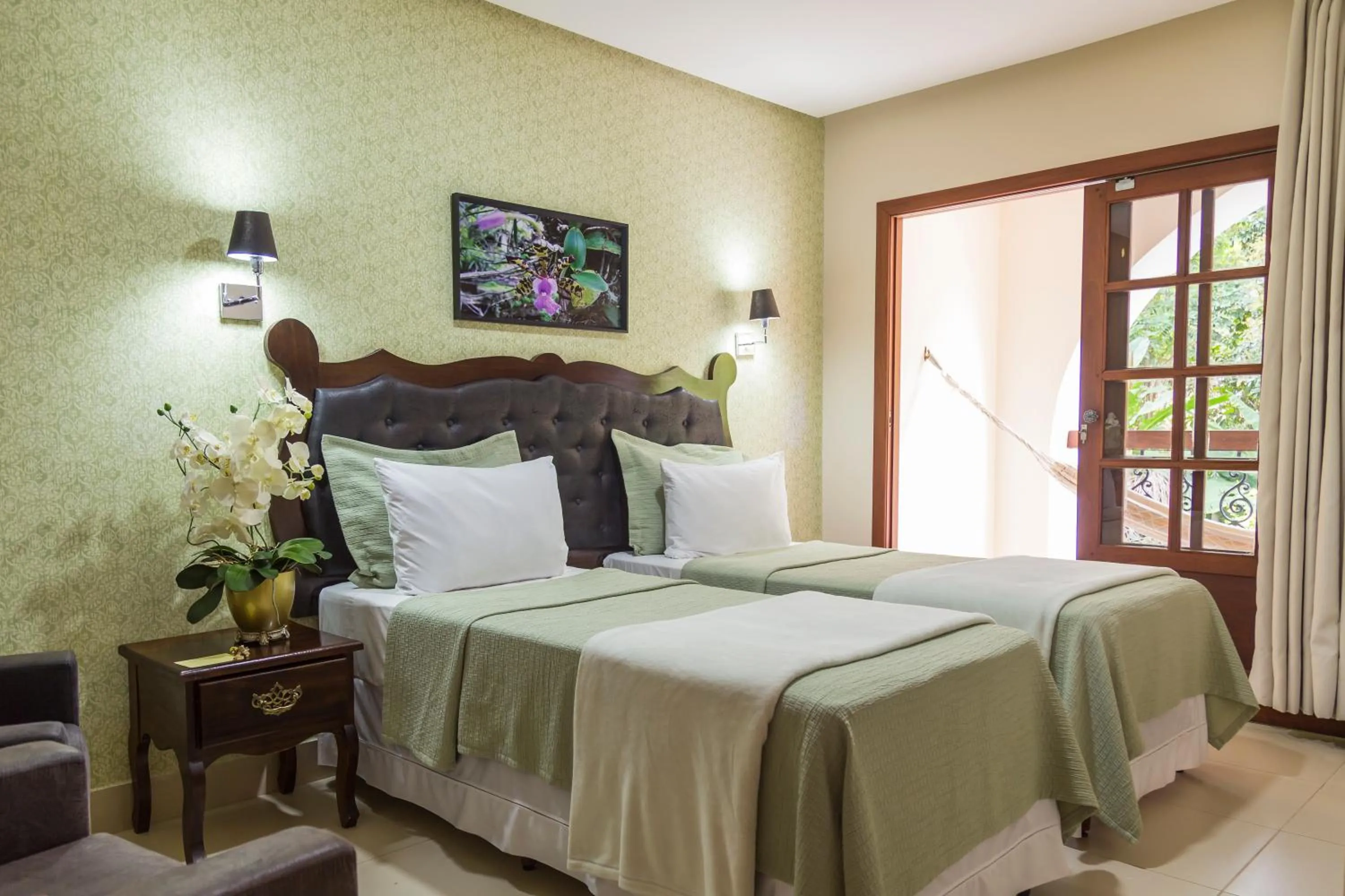 Bedroom, Bed in Terra dos Diamantes Hotel