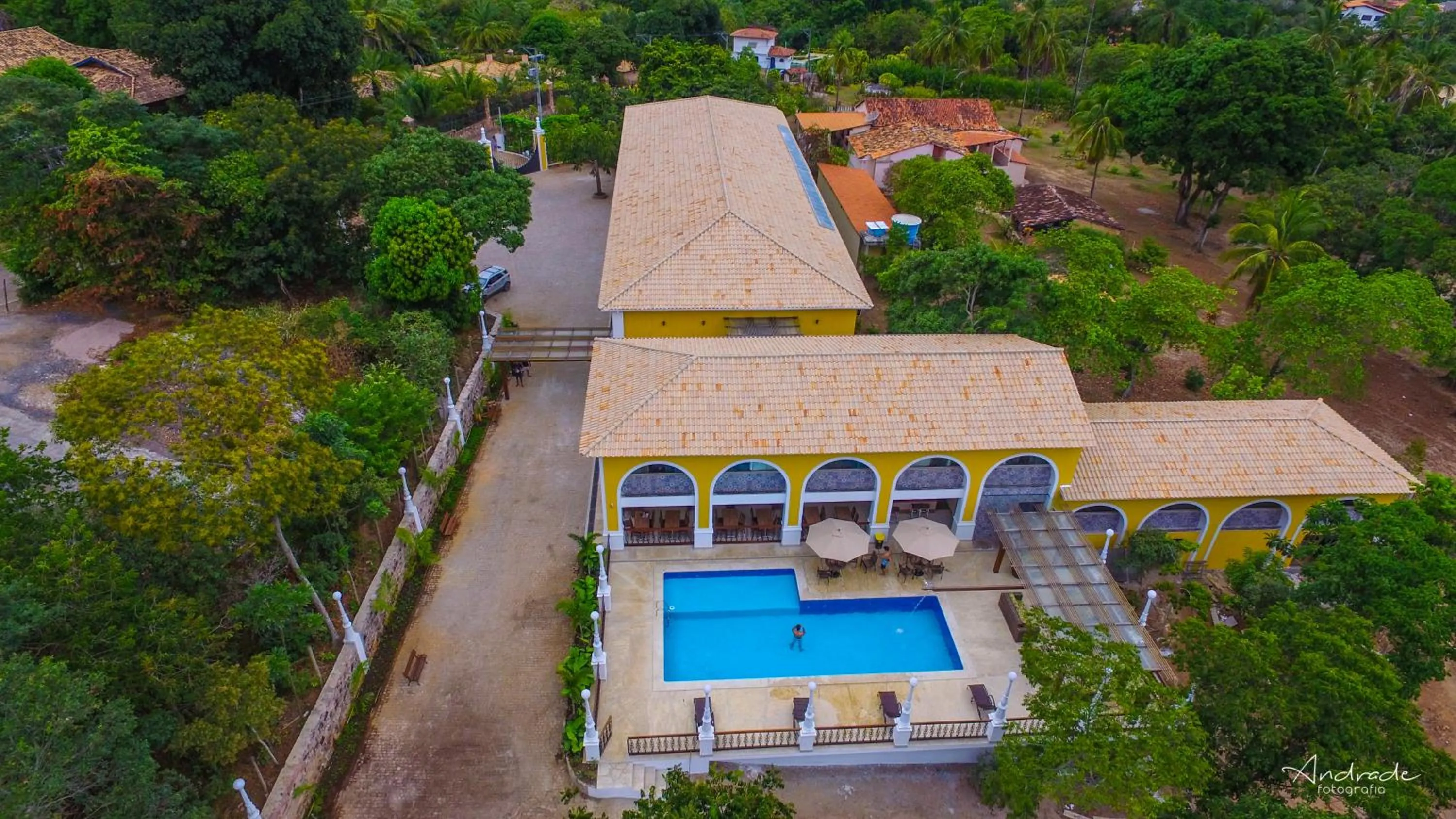 Bird's eye view in Terra dos Diamantes Hotel