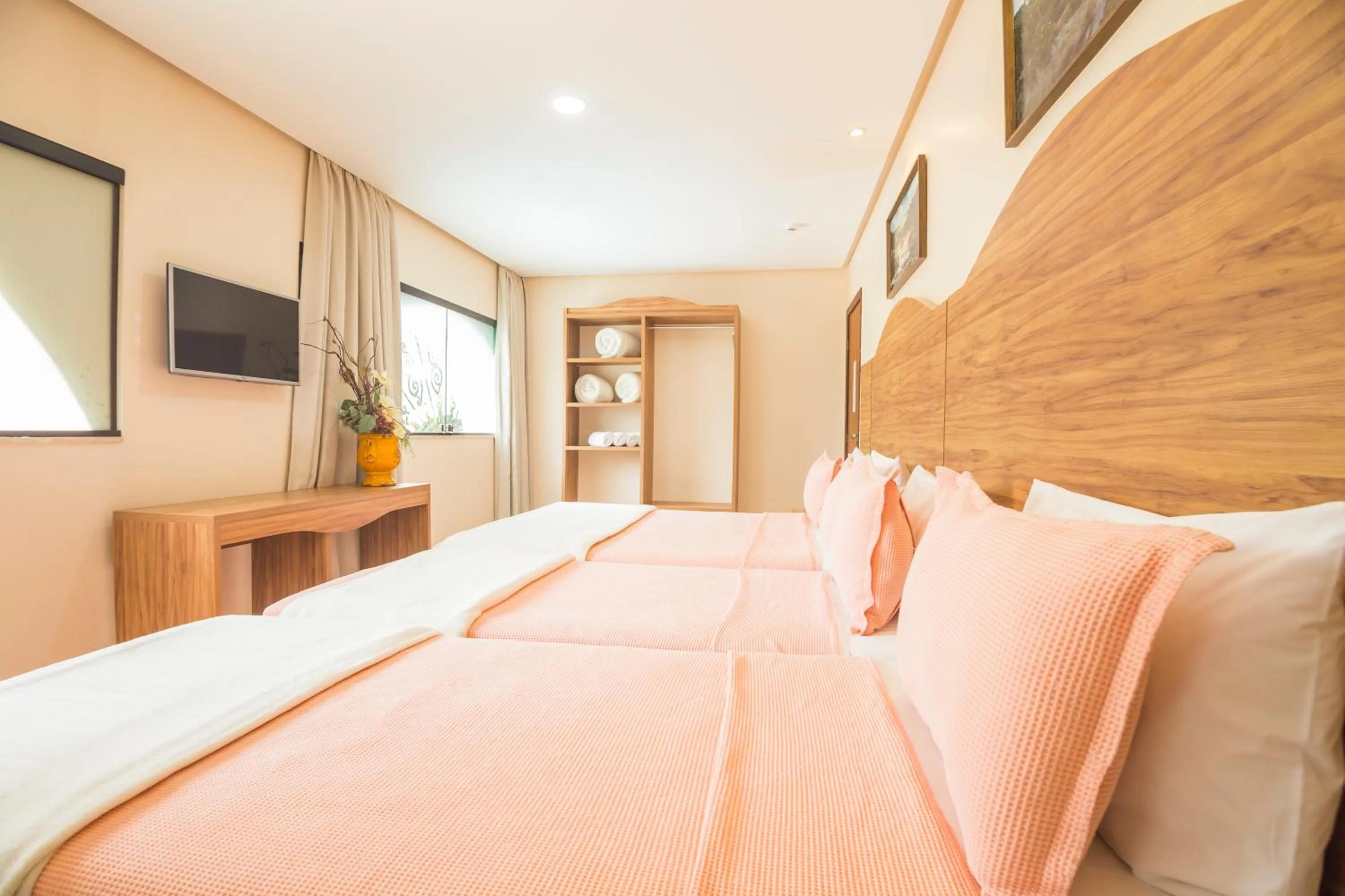 Bed in Terra dos Diamantes Hotel