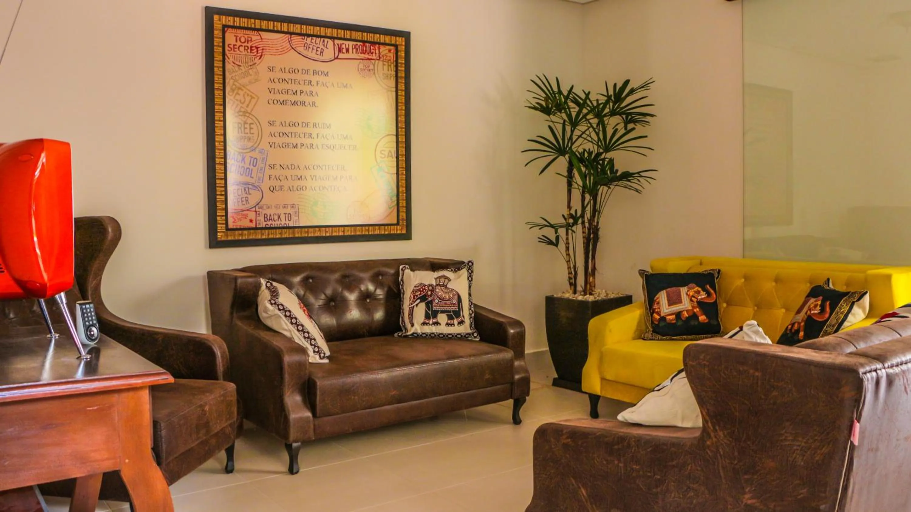 Lobby or reception in Terra dos Diamantes Hotel