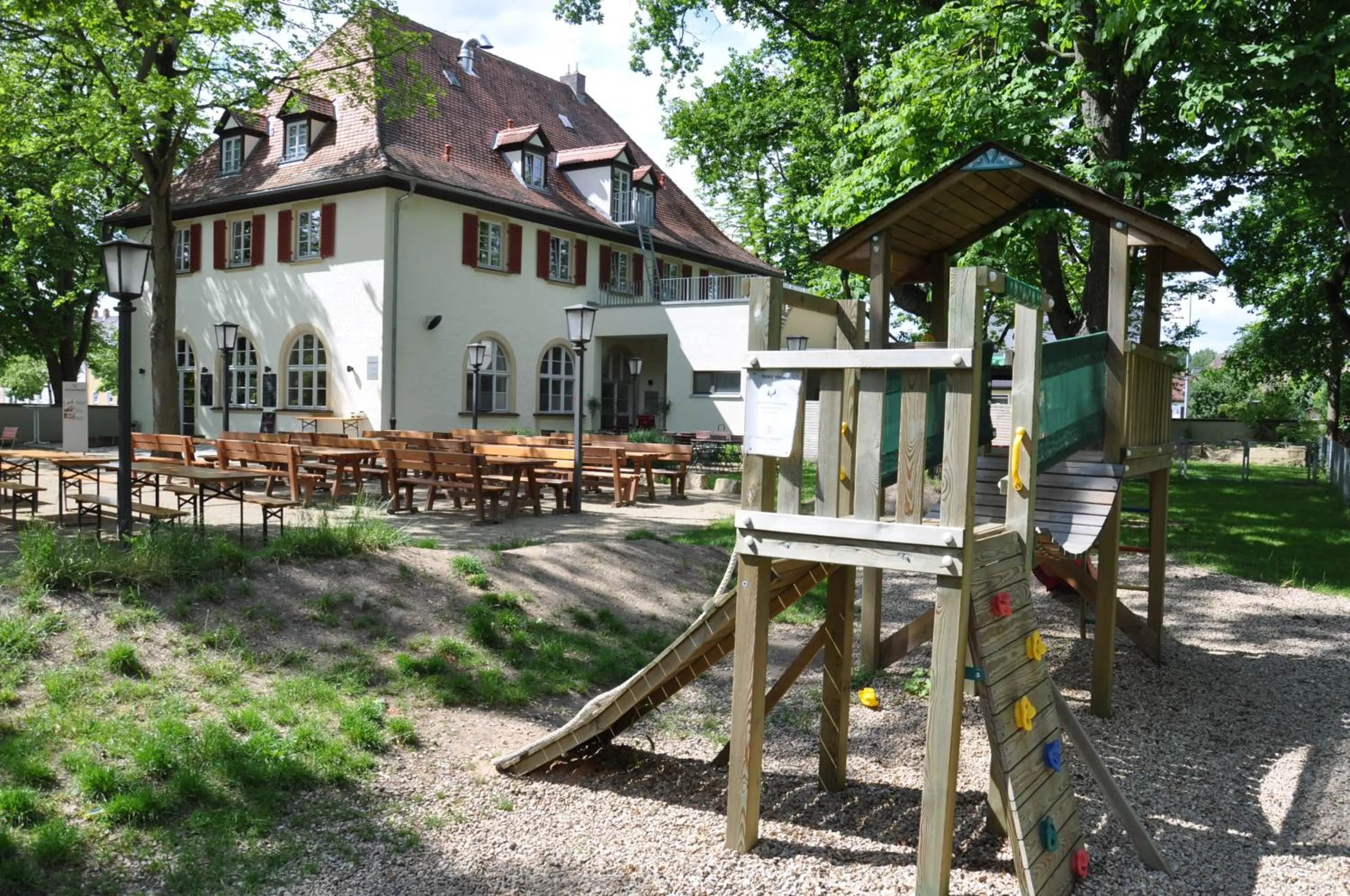 Garden in Volkspark Hotel