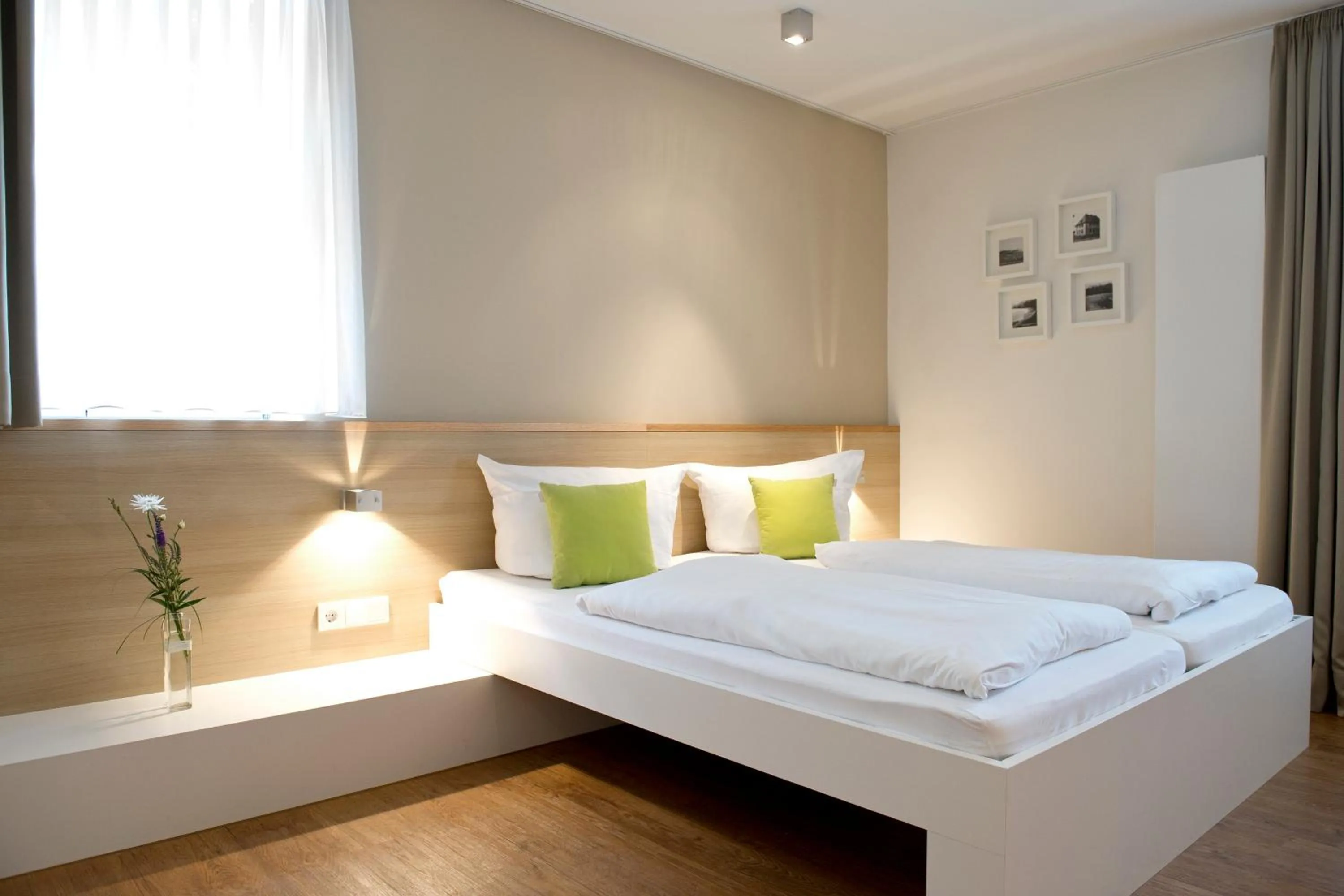 Photo of the whole room, Bed in Volkspark Hotel