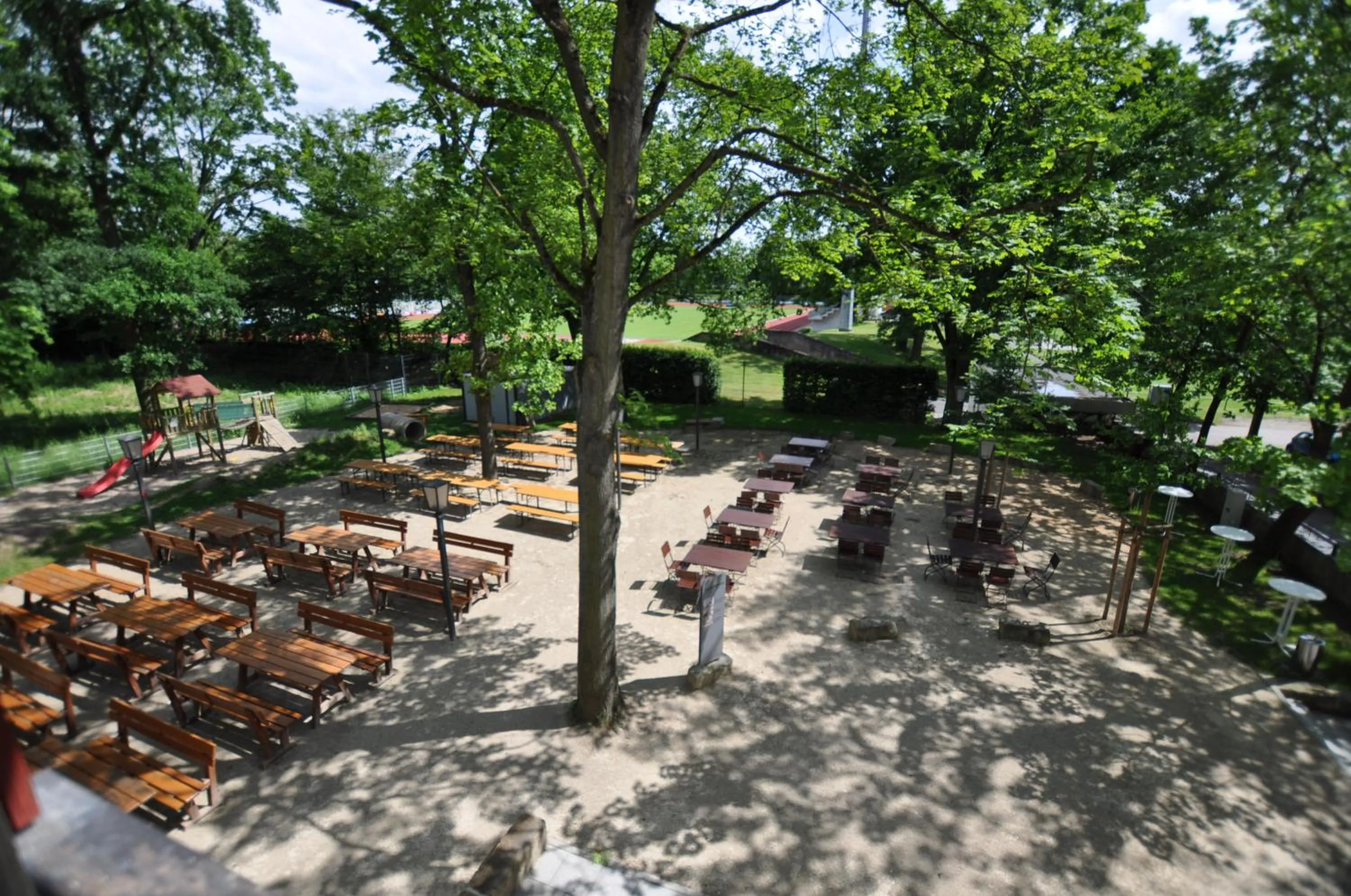 Garden in Volkspark Hotel