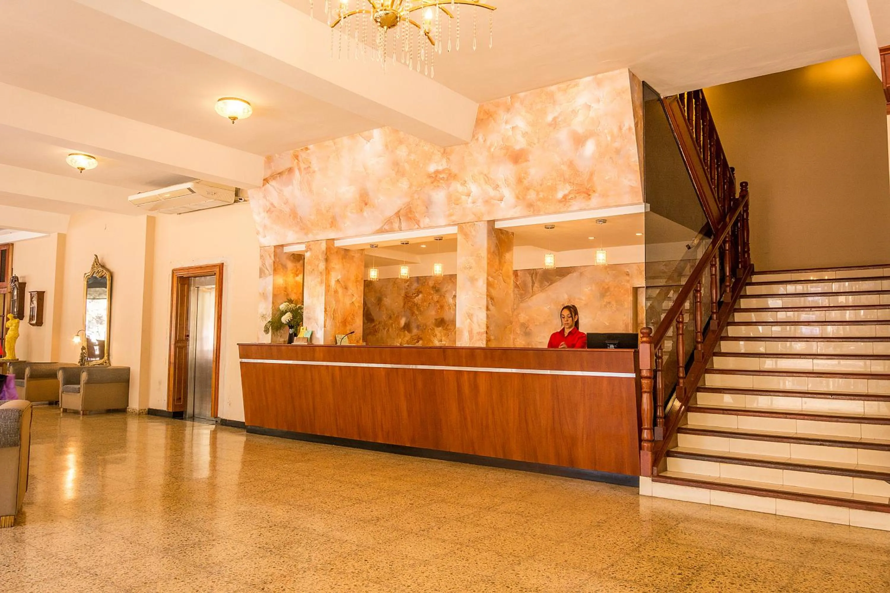 Lobby or reception in City Hotel Termal