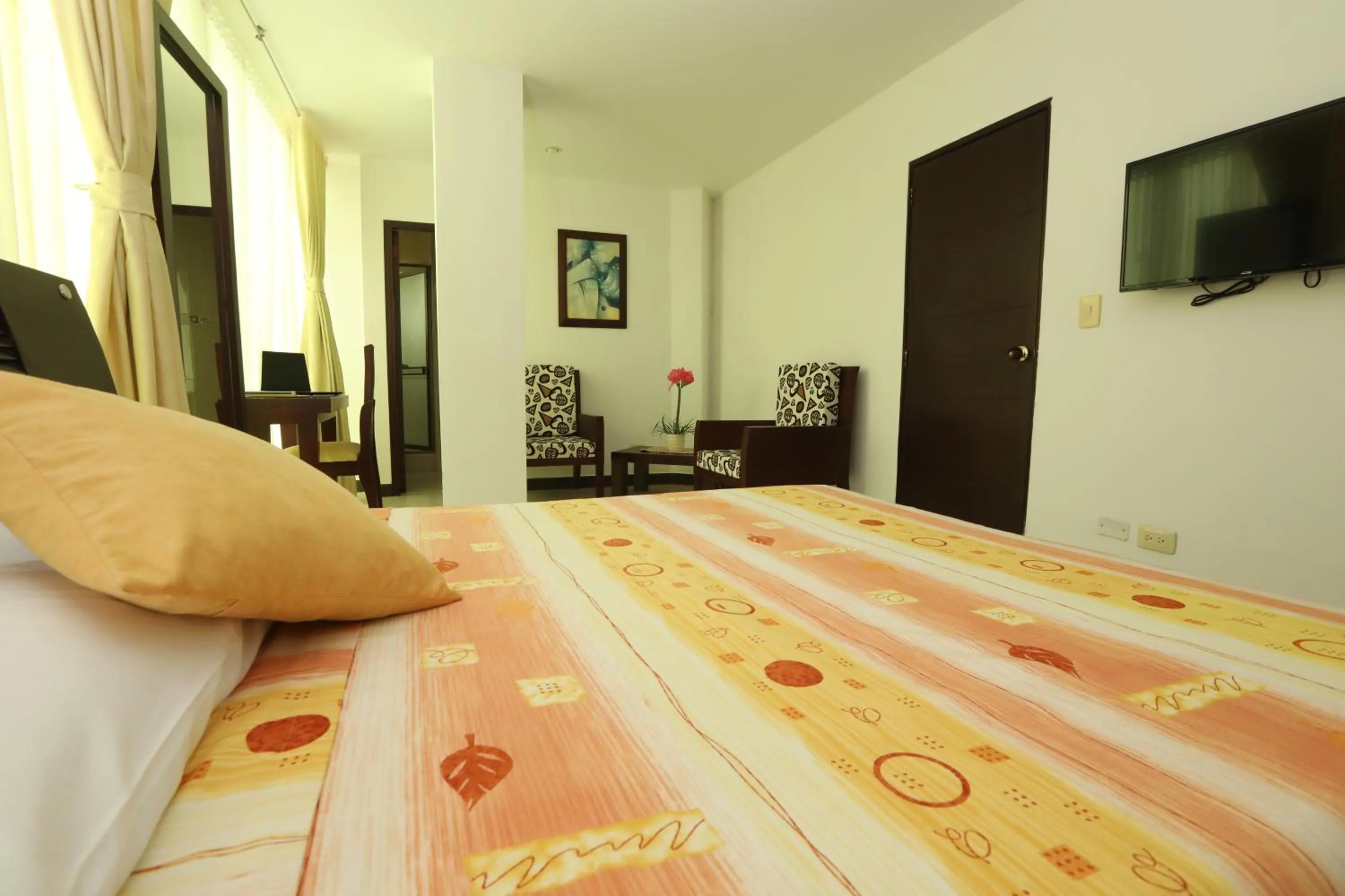 Bed in Hotel La Sultana Tumaco