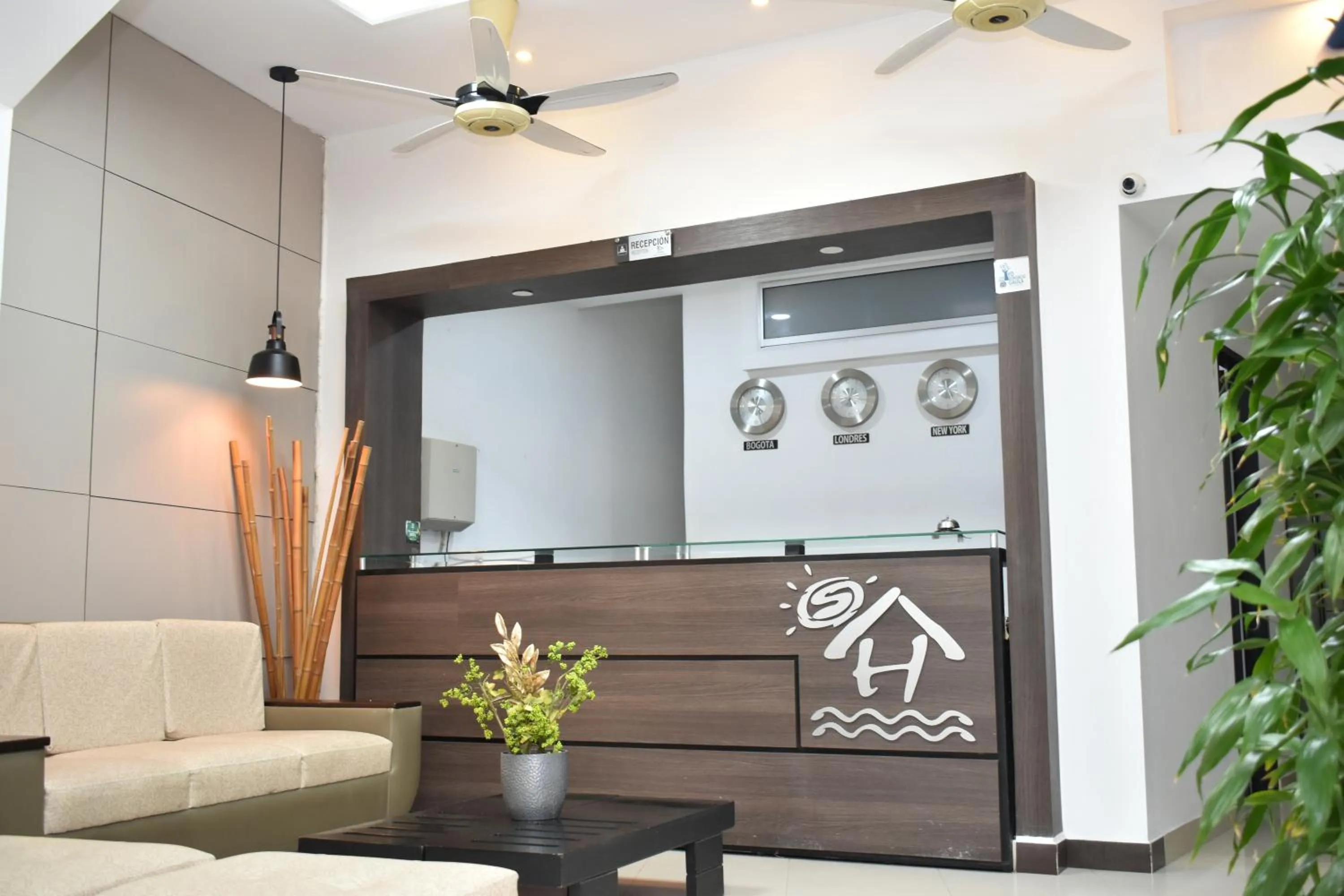 Lobby or reception in Hotel La Sultana Tumaco