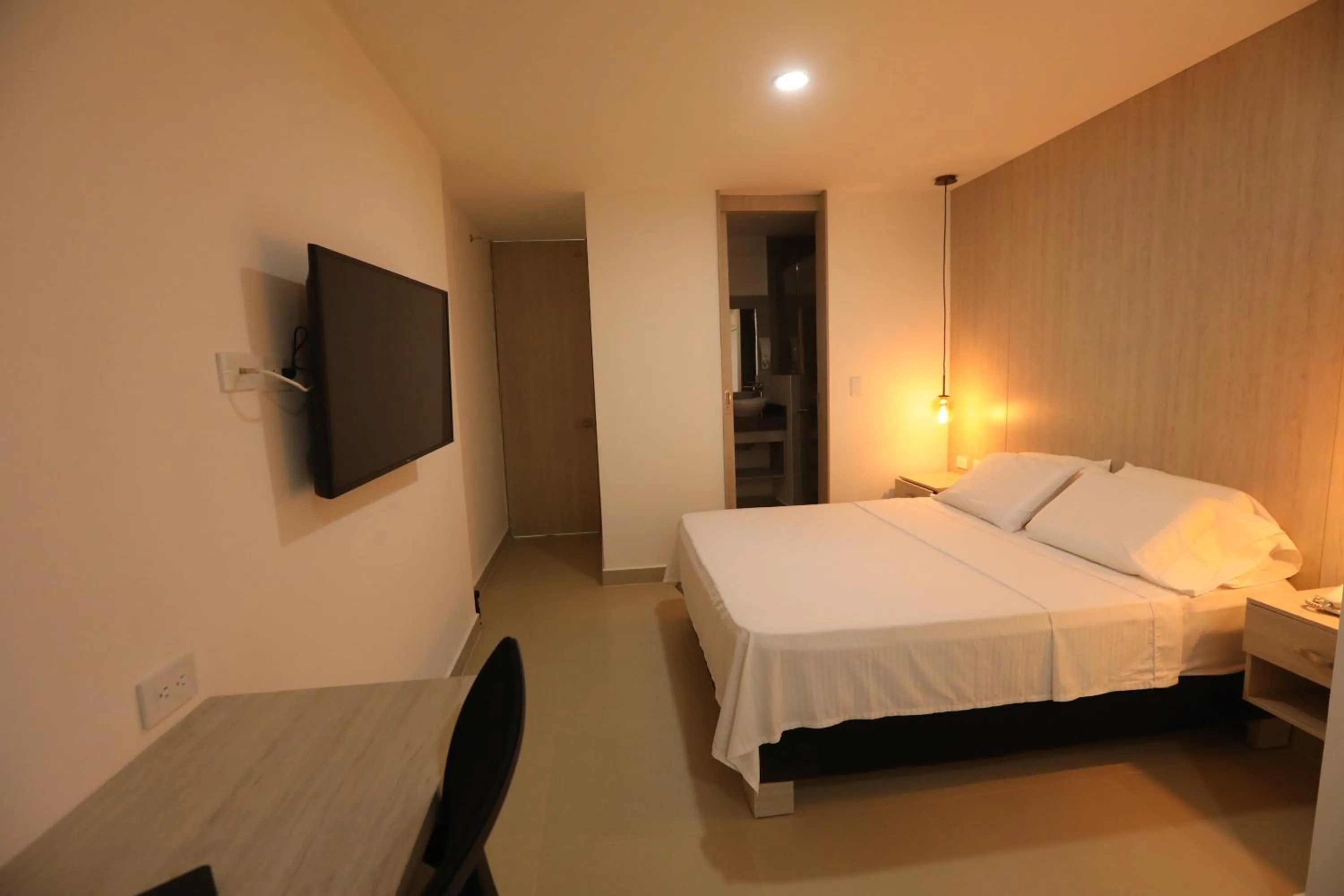 Bed in Hotel La Sultana Tumaco